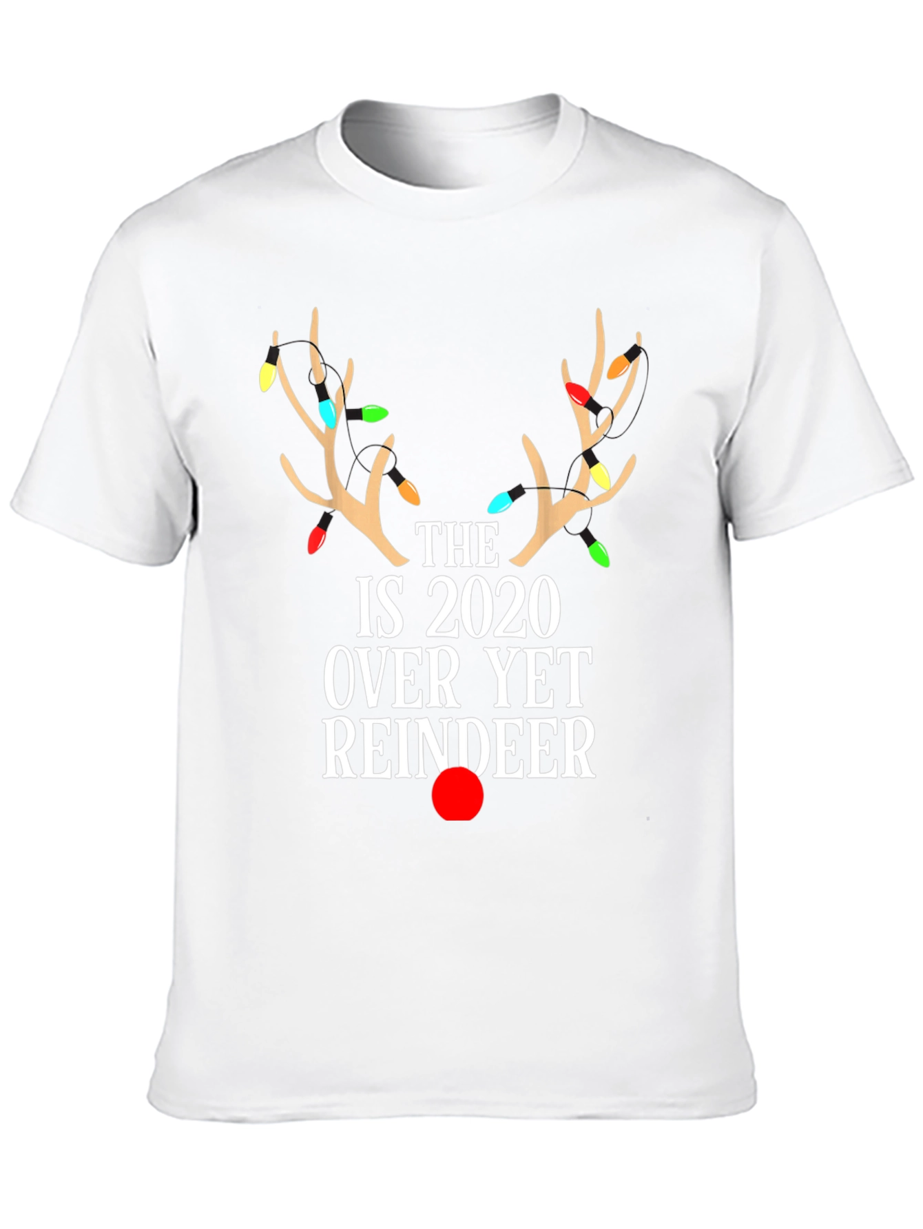 Funny 2020 Reindeer Christmas T-Shirt