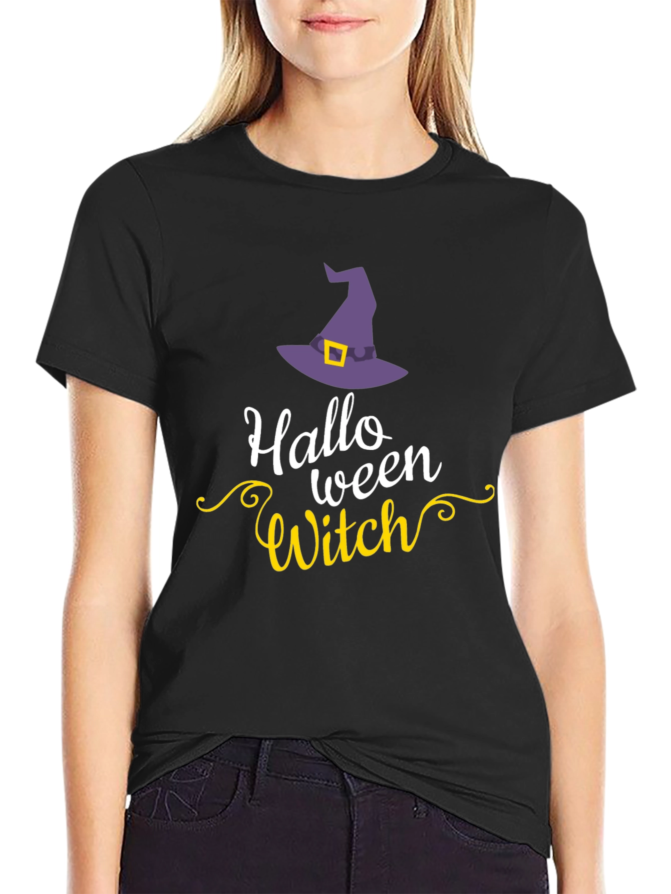 Halloween Witch T-Shirt - Spooky Season Apparel