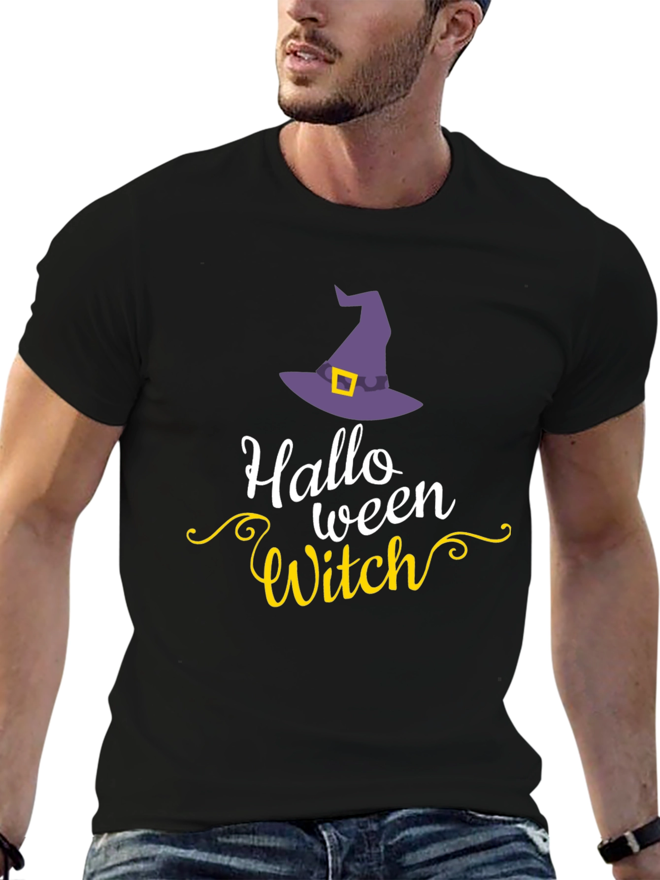 Halloween Witch T-Shirt - Spooky Season Apparel