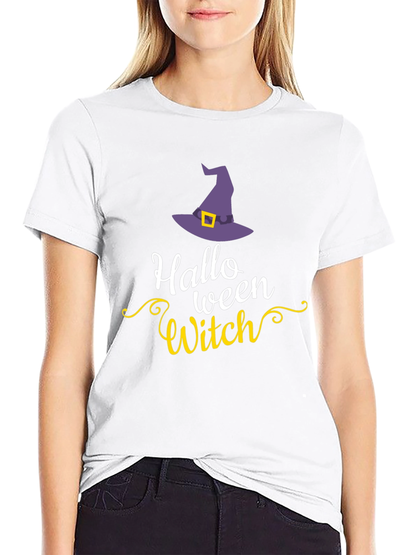 Halloween Witch T-Shirt - Spooky Season Apparel