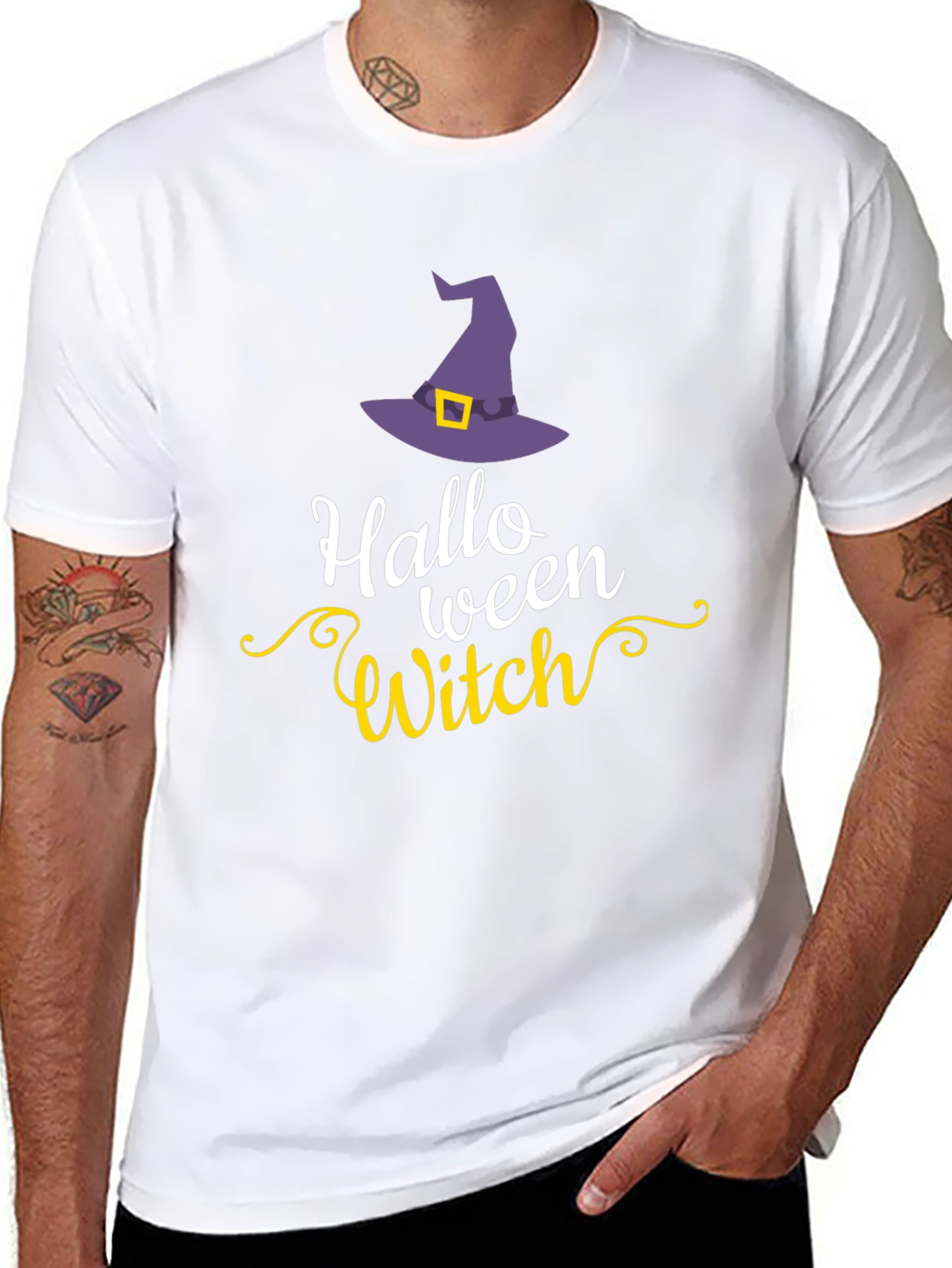 Halloween Witch T-Shirt - Spooky Season Apparel