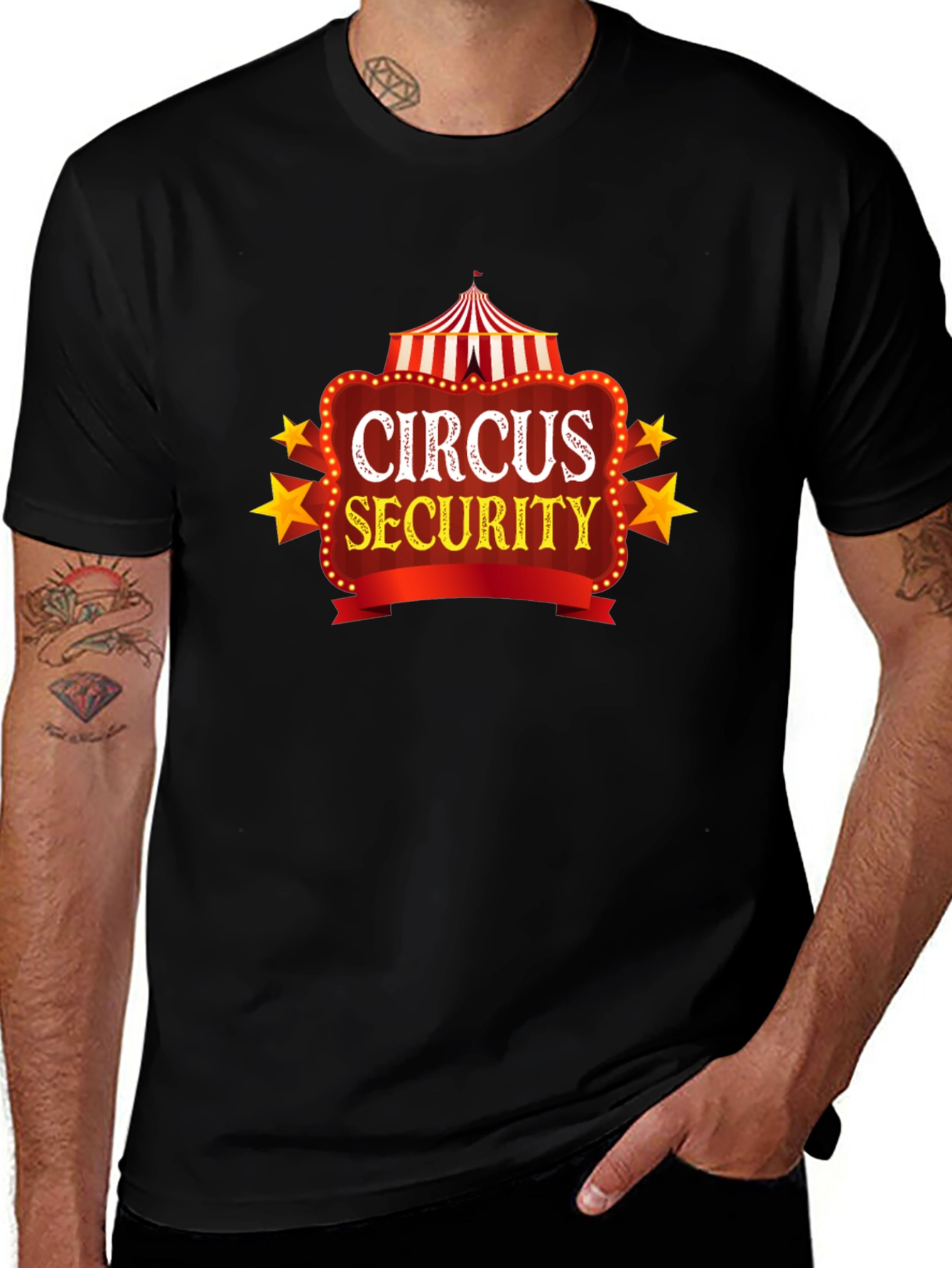 Circus Security Black T-Shirt