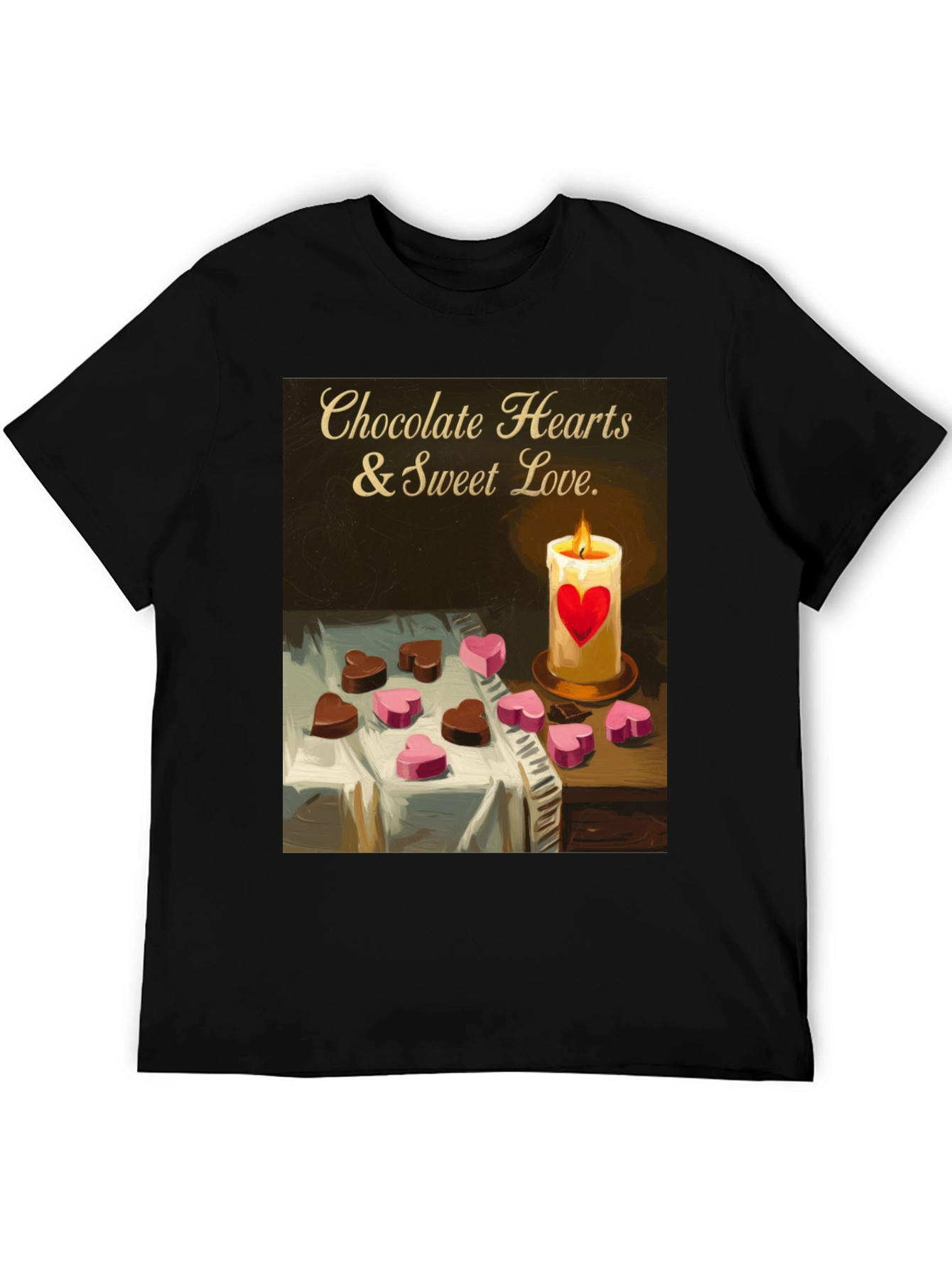 Chocolate Hearts & Sweet Love T-Shirt