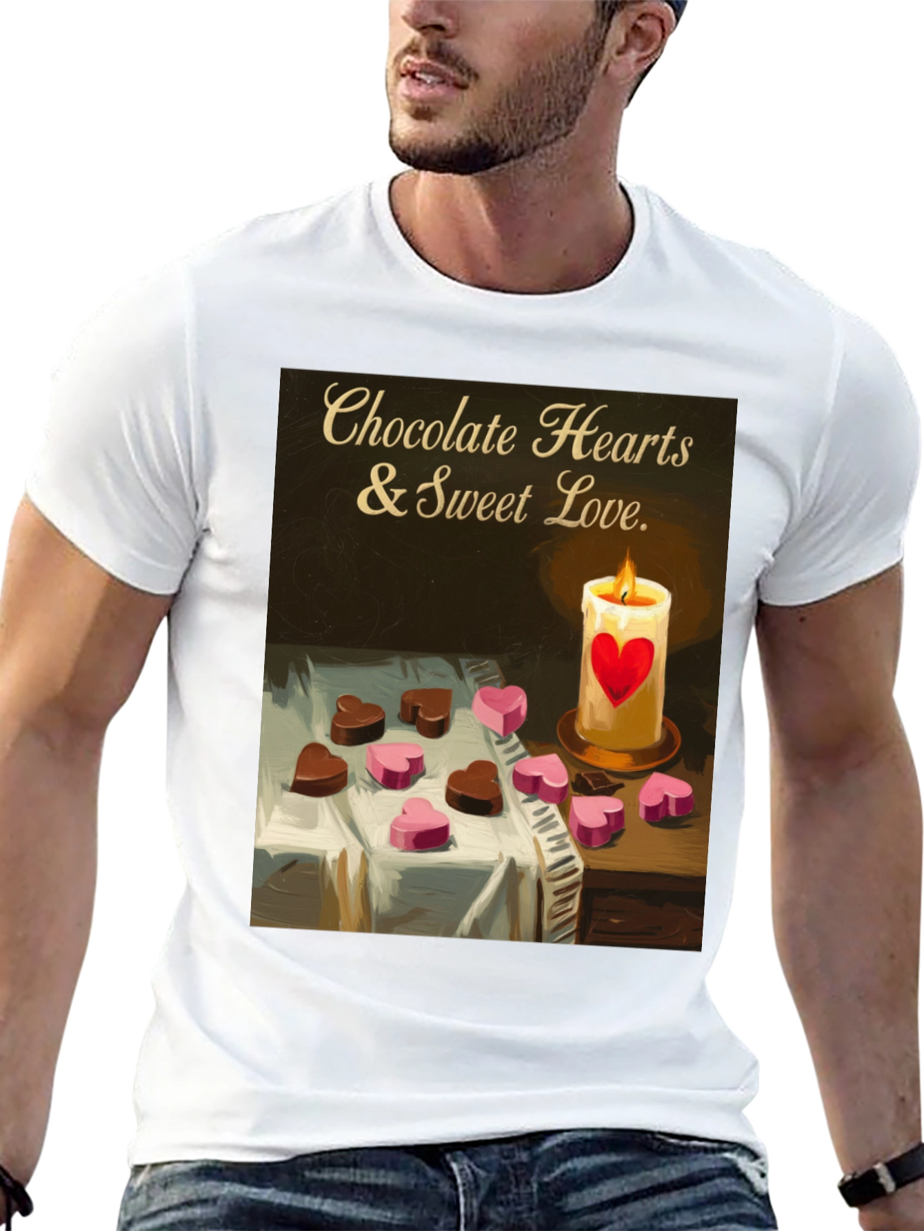 Chocolate Hearts & Sweet Love T-Shirt
