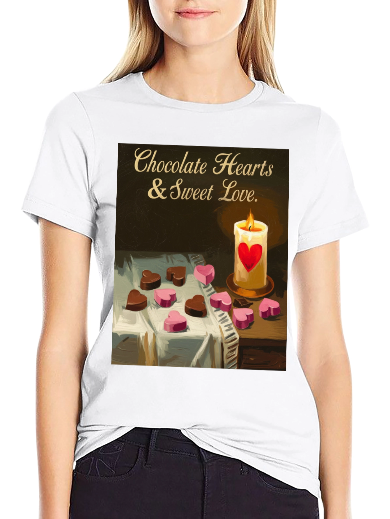 Chocolate Hearts & Sweet Love T-Shirt
