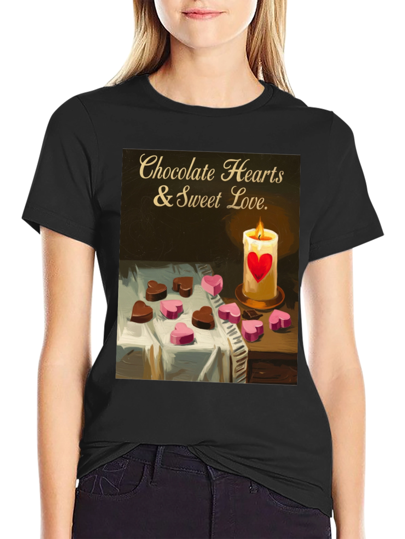 Chocolate Hearts & Sweet Love T-Shirt