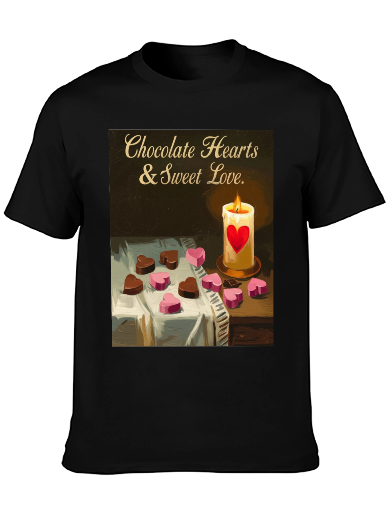 Chocolate Hearts & Sweet Love T-Shirt
