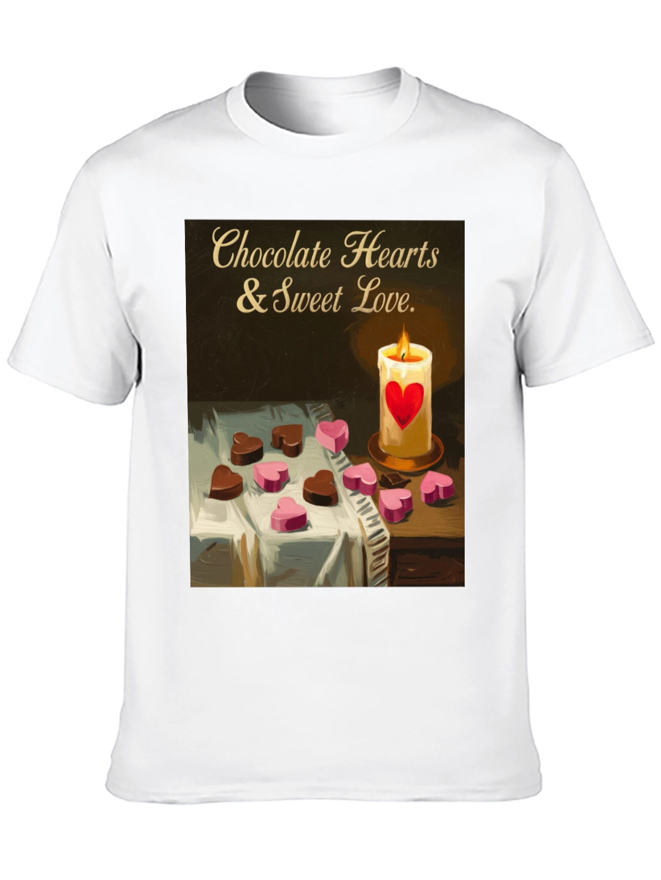 Chocolate Hearts & Sweet Love T-Shirt