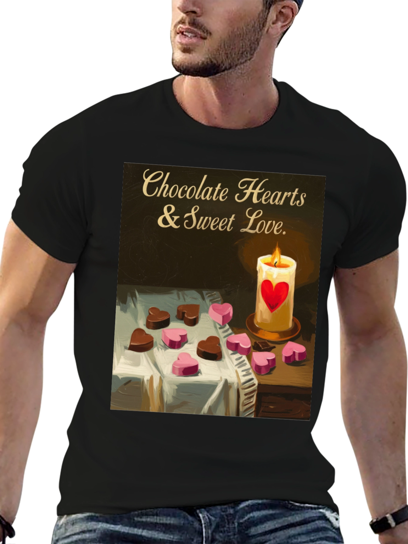 Chocolate Hearts & Sweet Love T-Shirt