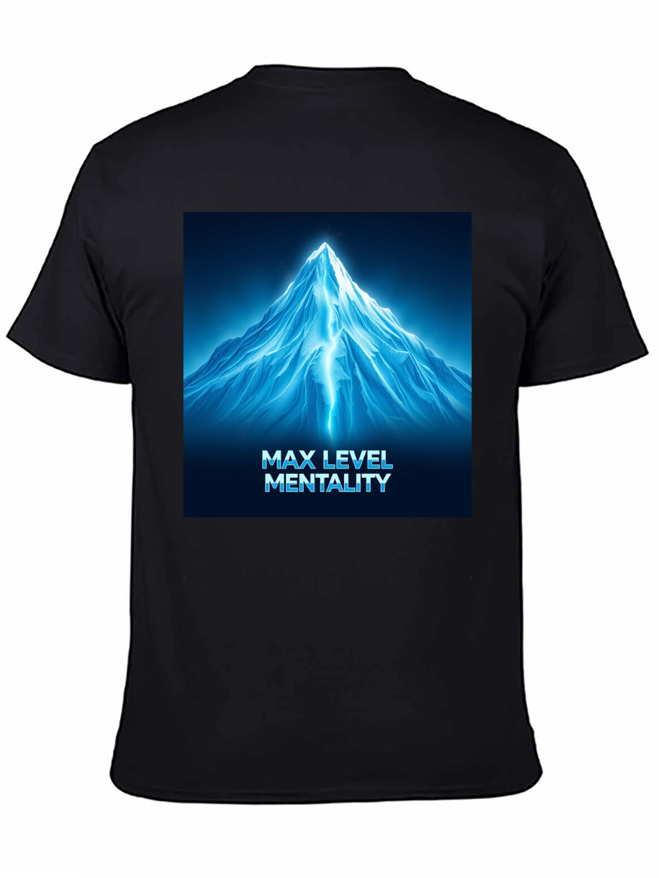 Max Level Mentality Black T-Shirt