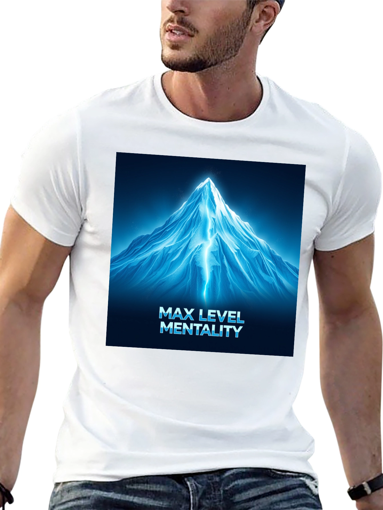 Max Level Mentality Black T-Shirt