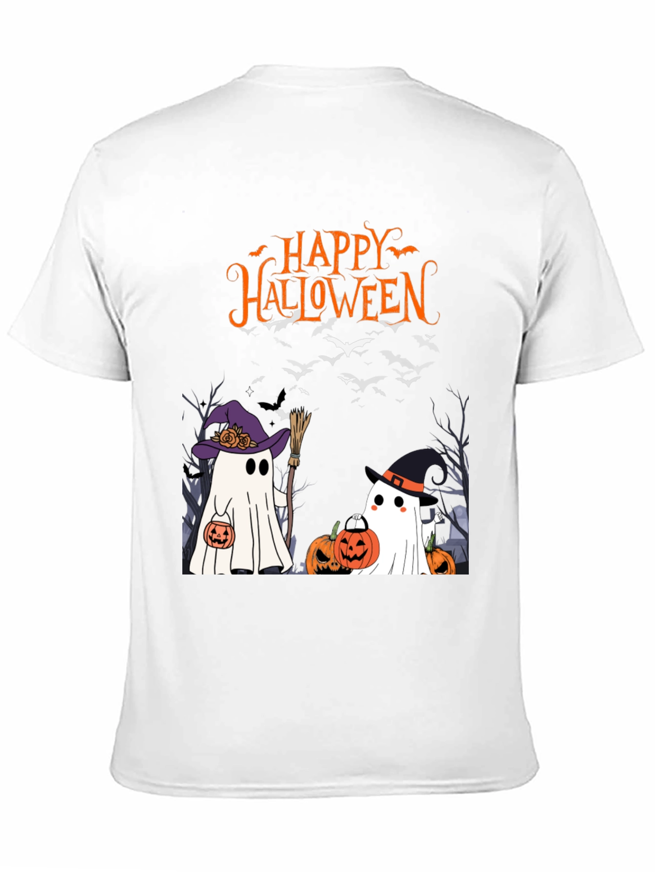 Halloween Ghost T-Shirt Spooky Season Tee