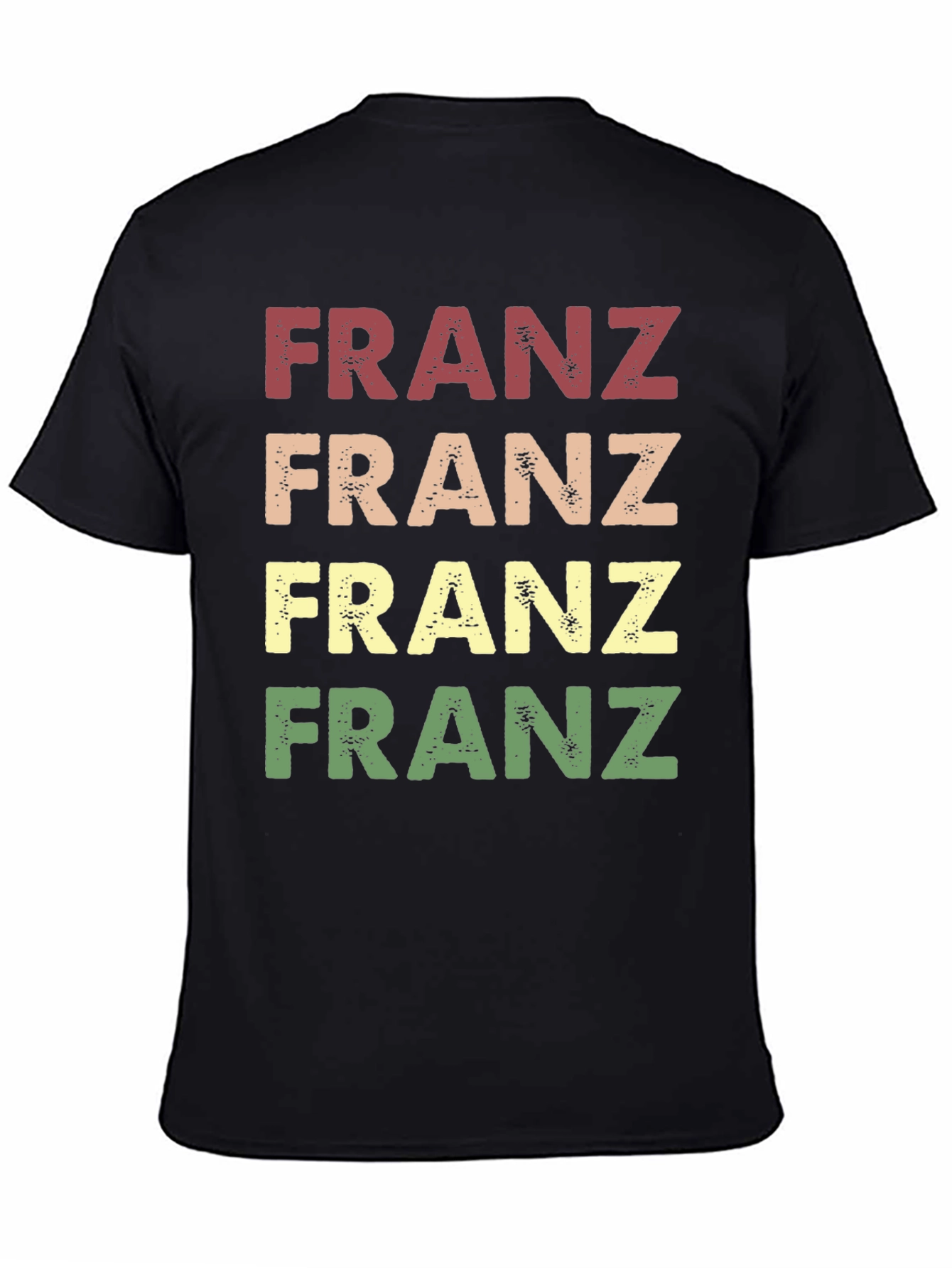 Retro Franz T-Shirt - Unique Personalized Name Tee
