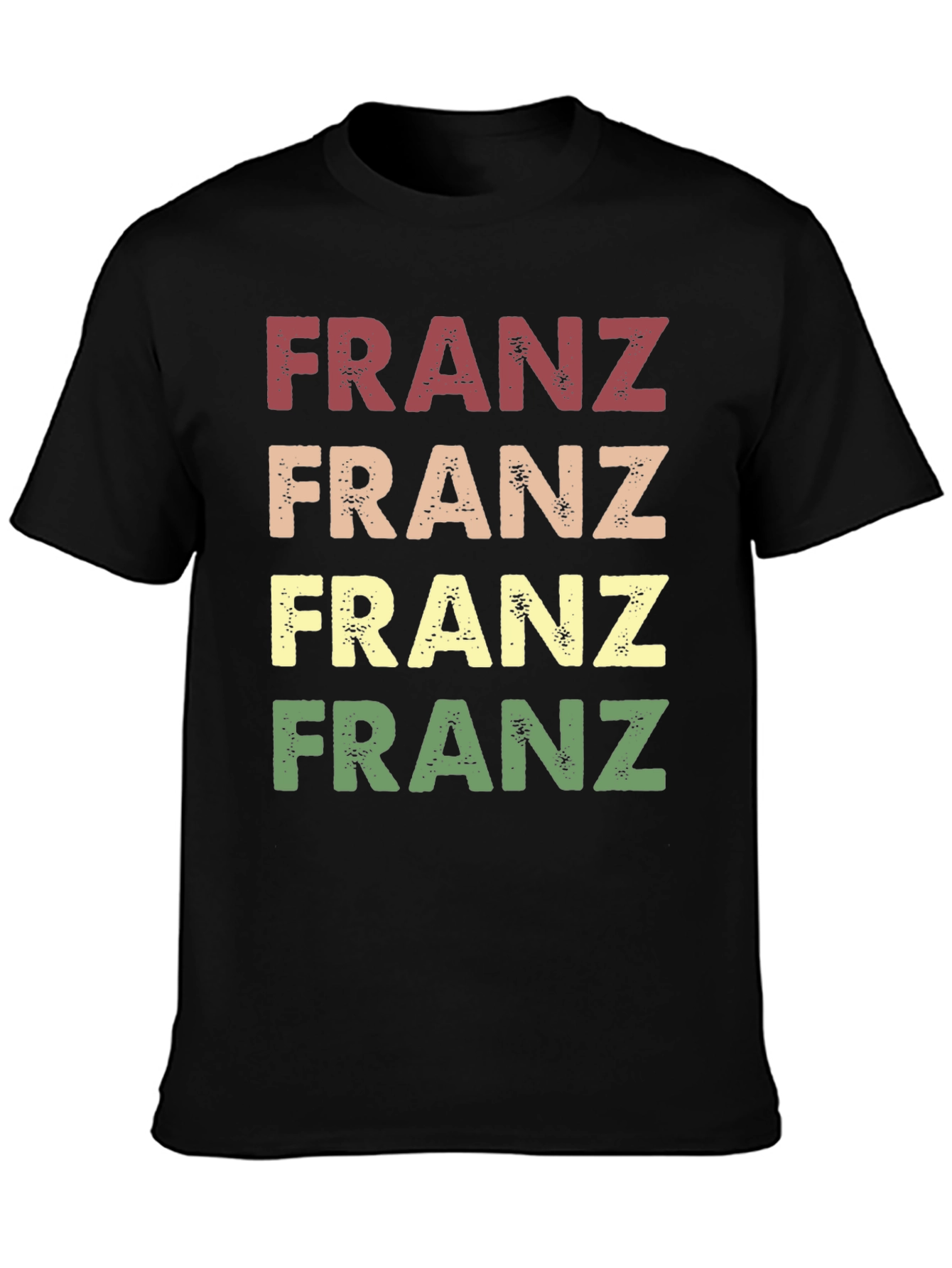 Retro Franz T-Shirt - Unique Personalized Name Tee