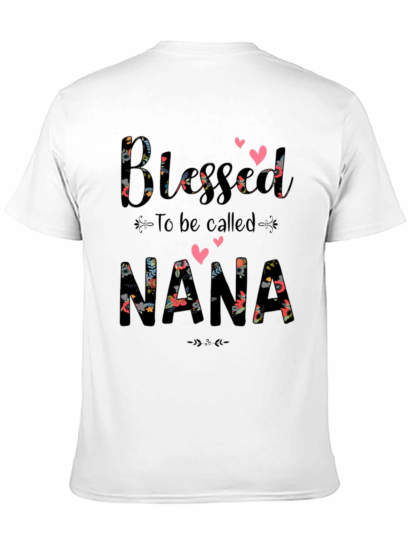 Blessed Nana Floral T-Shirt
