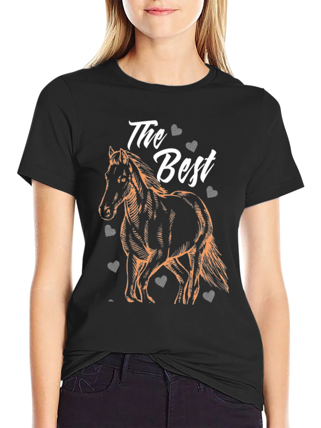 The Best Horse Graphic T-Shirt