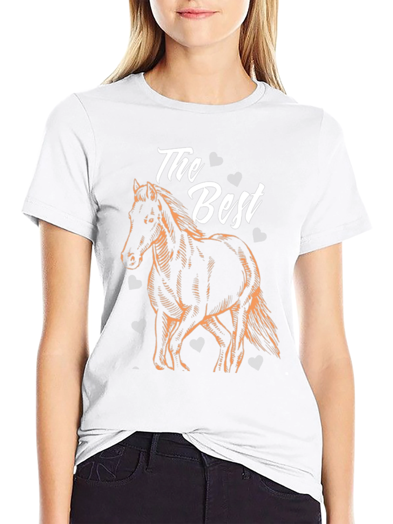 The Best Horse Graphic T-Shirt