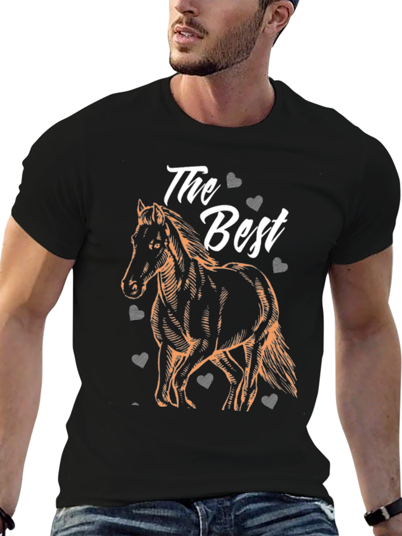 The Best Horse Graphic T-Shirt