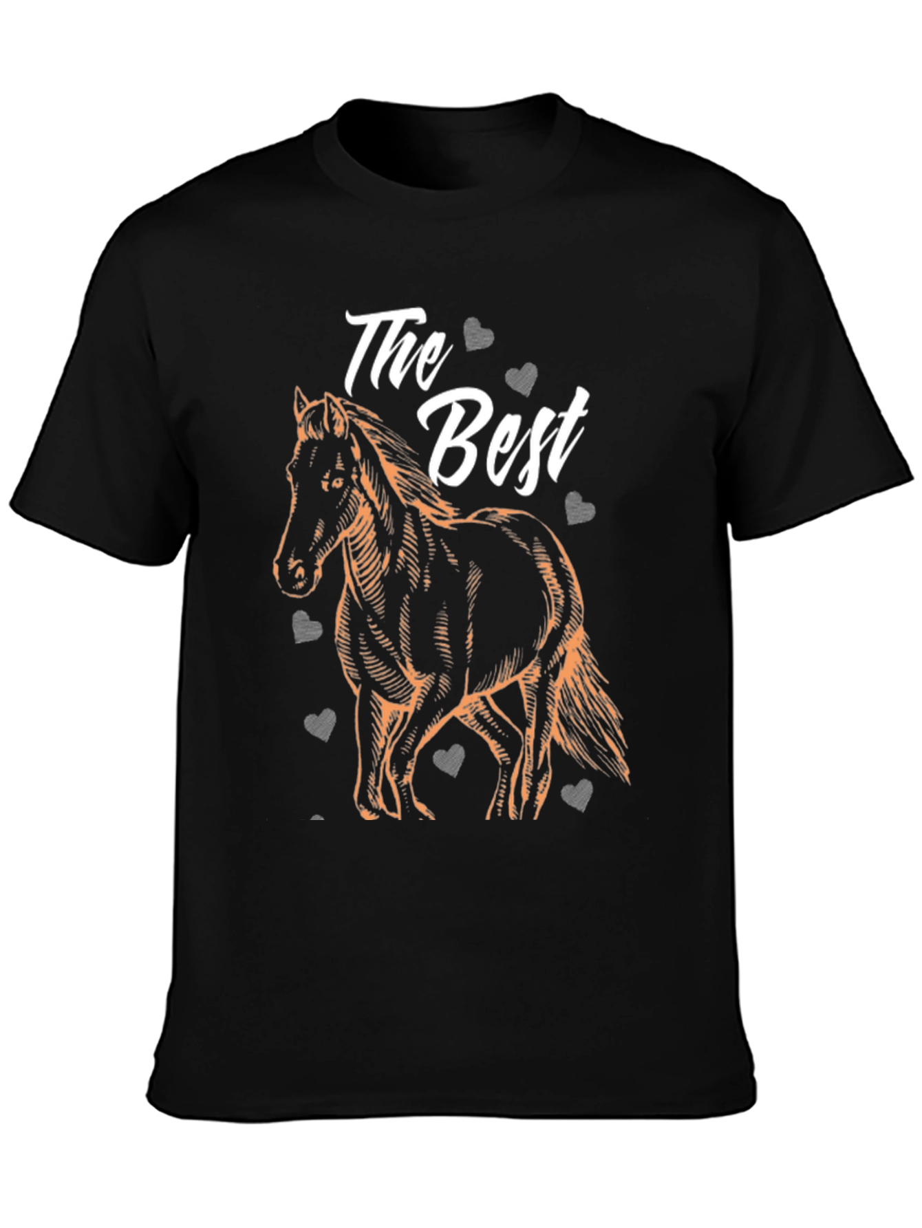 The Best Horse Graphic T-Shirt