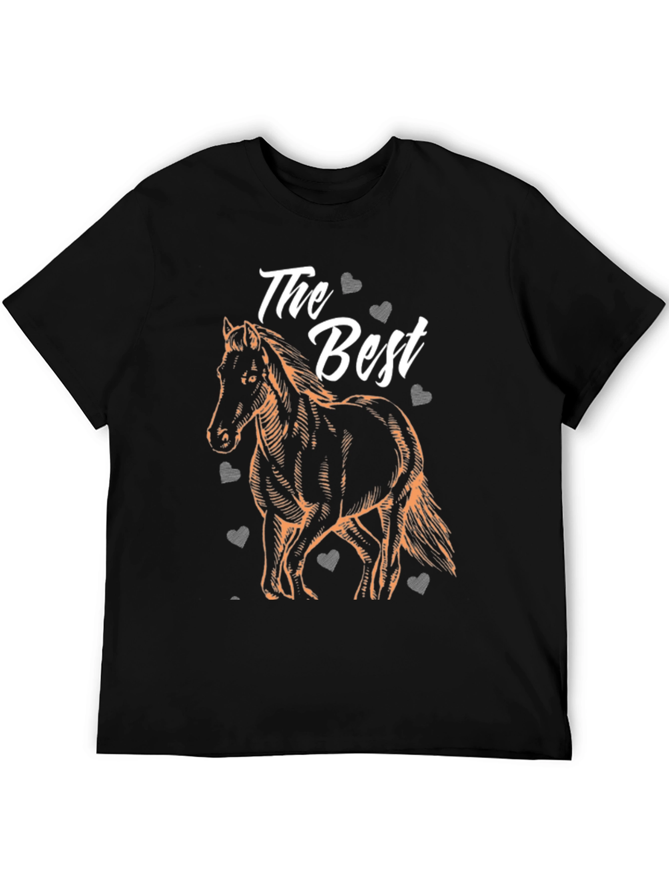 The Best Horse Graphic T-Shirt