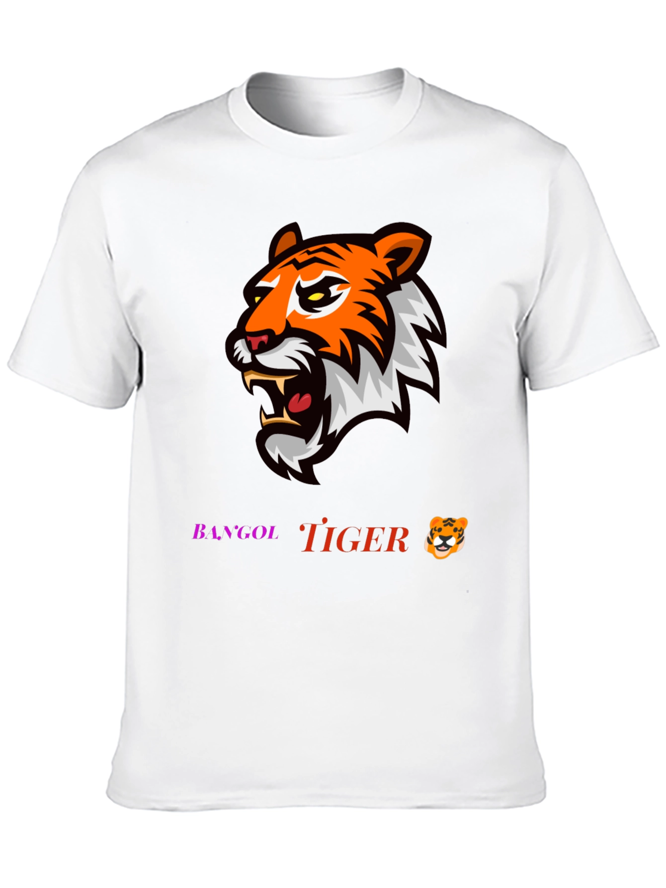 Bengal Tiger Graphic T-Shirt - Fierce Style