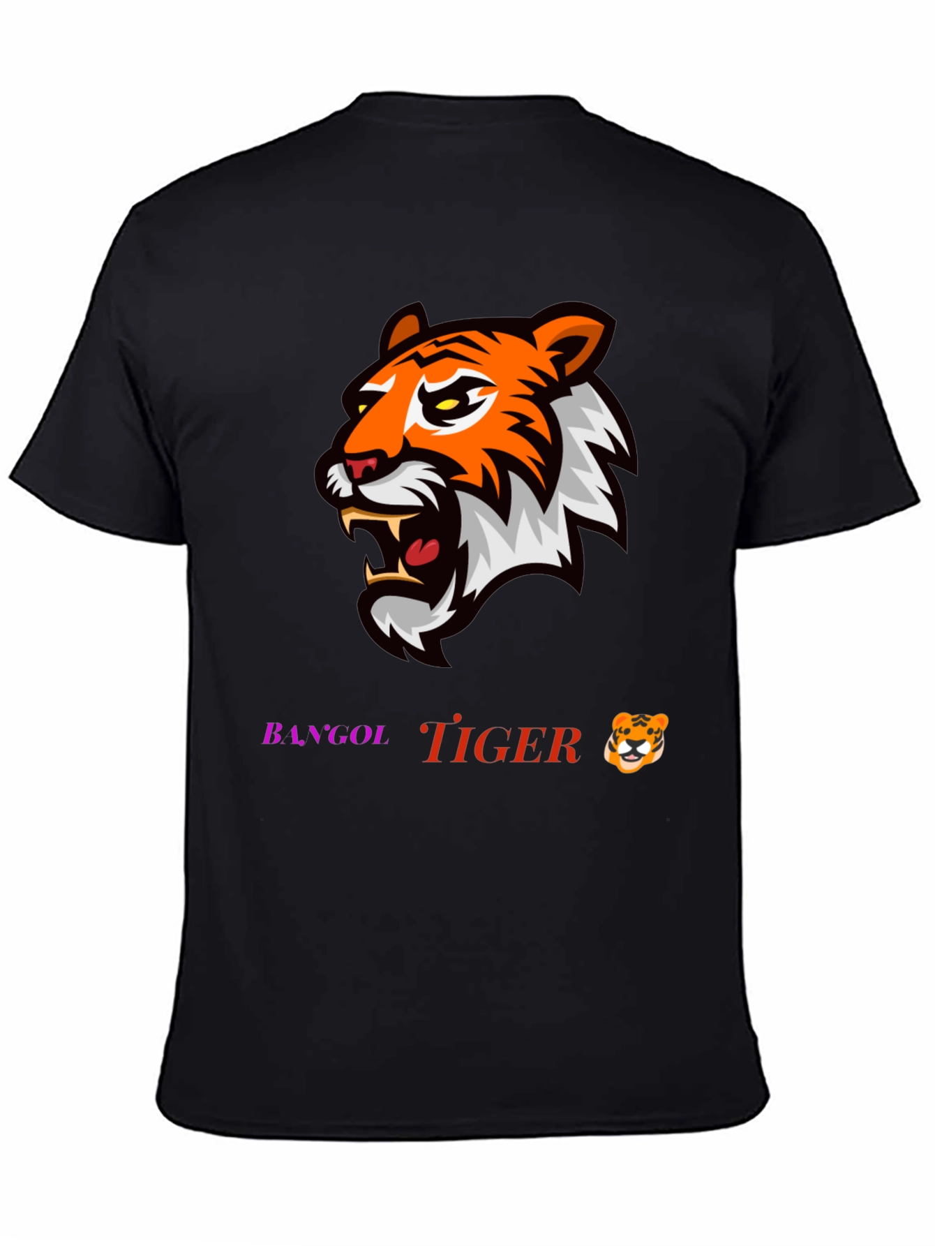 Bengal Tiger Graphic T-Shirt - Fierce Style