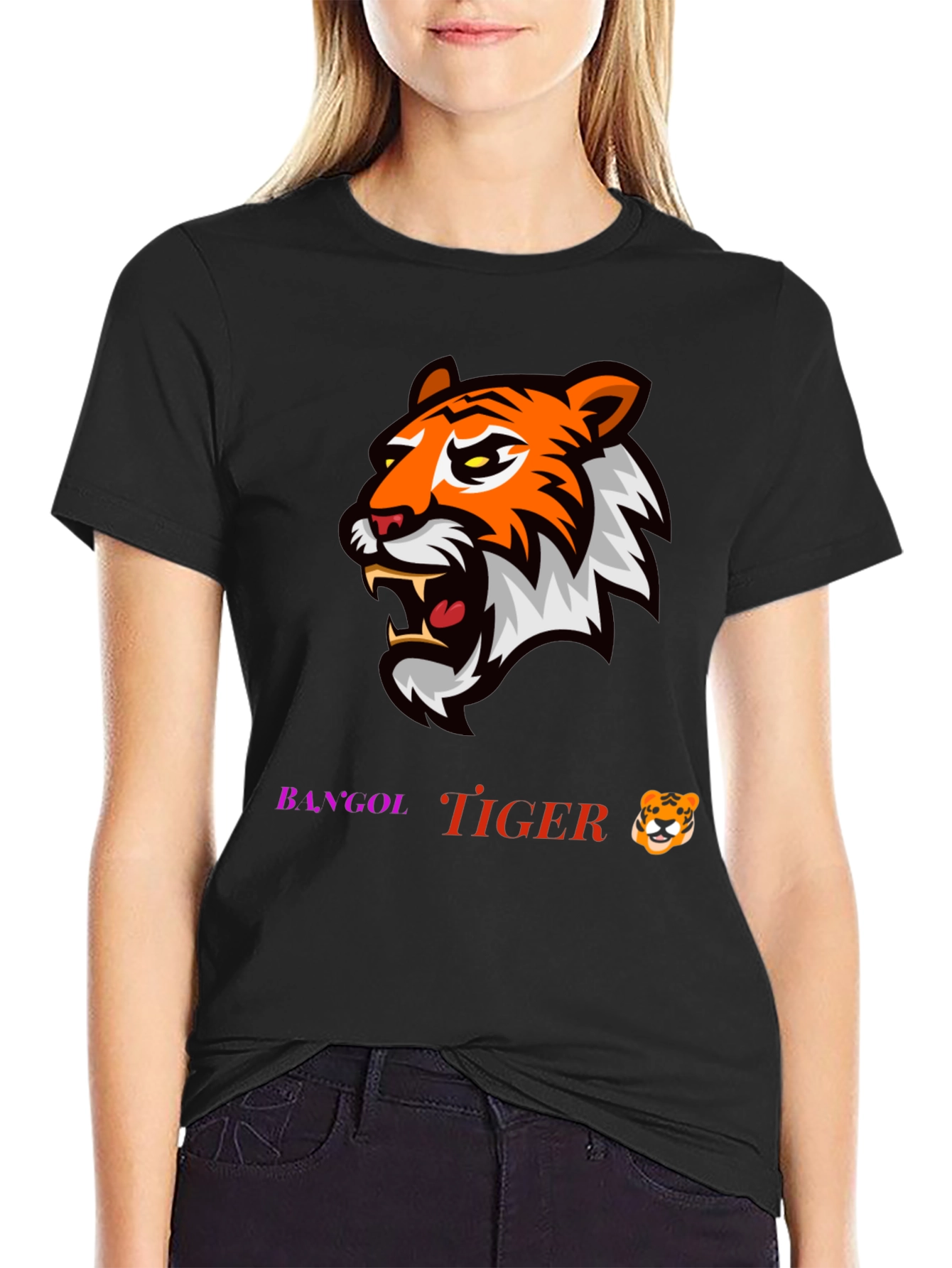 Bengal Tiger Graphic T-Shirt - Fierce Style