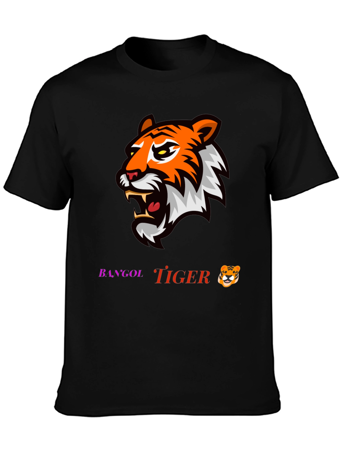 Bengal Tiger Graphic T-Shirt - Fierce Style