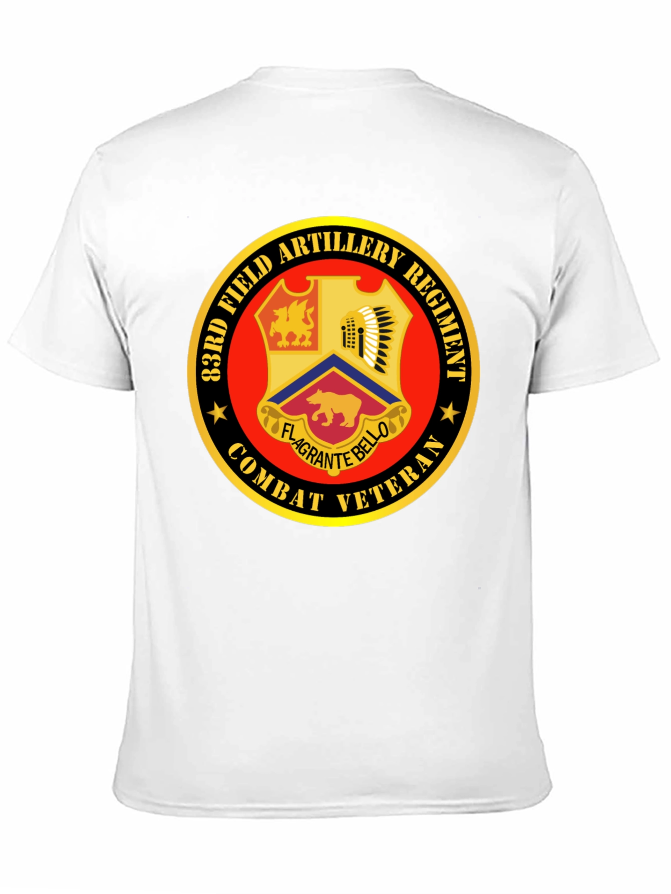 83rd Field Artillery Regiment Combat Veteran T-Shirt