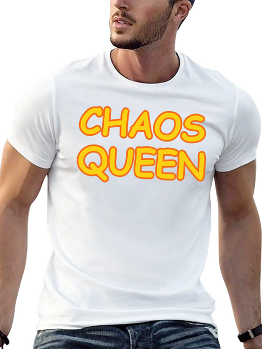 Chaos Queen Graphic T-Shirt - Black
