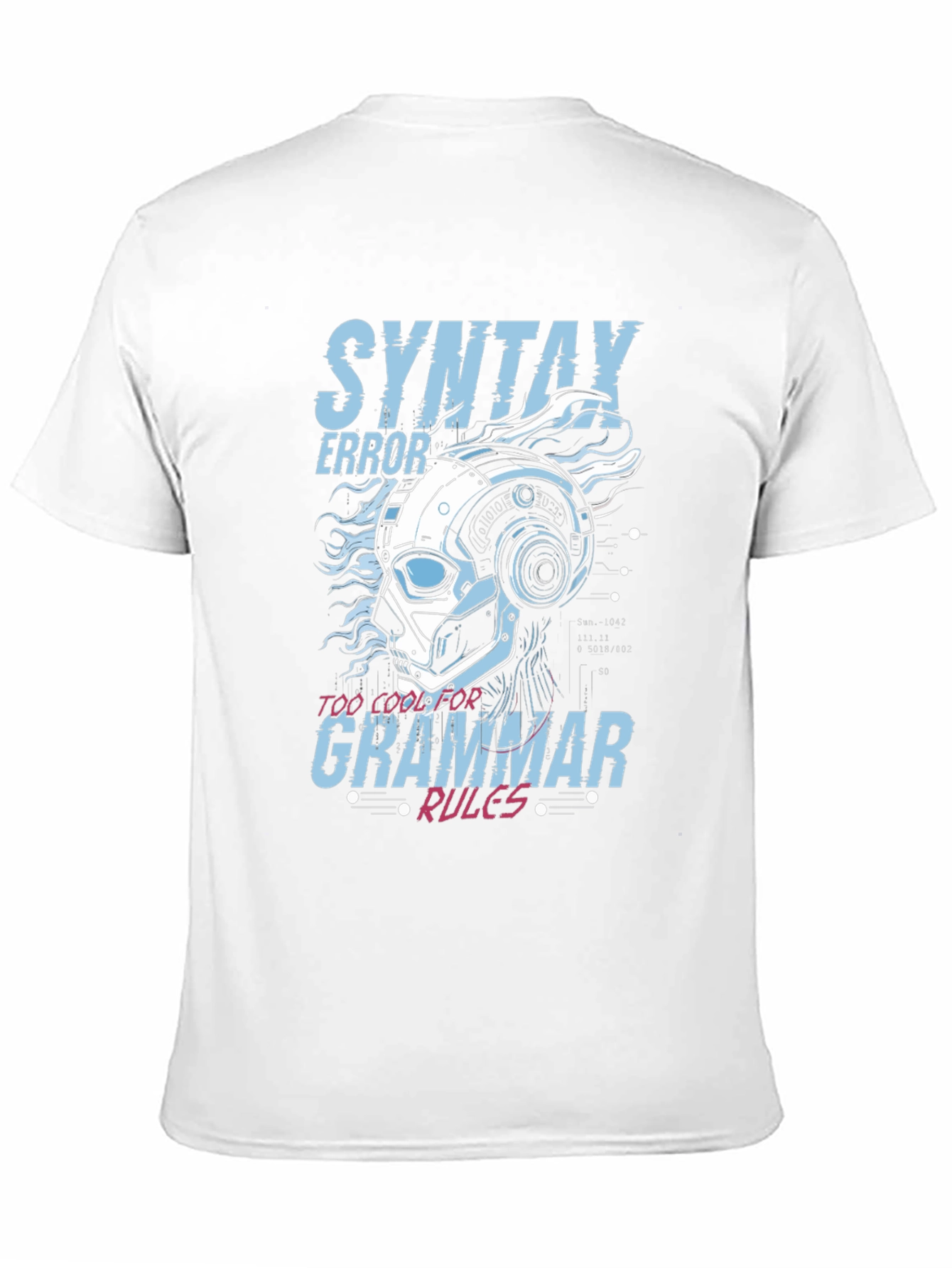Syntax Error Grammar Rules Graphic T-Shirt