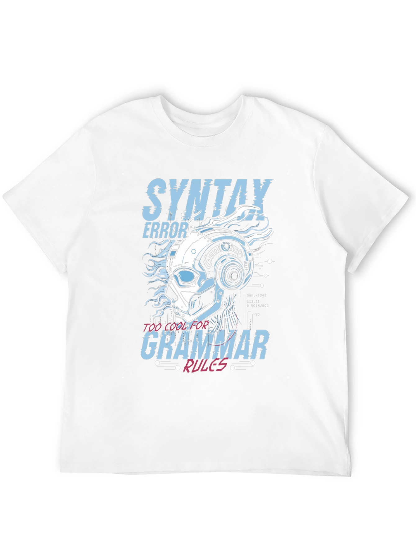 Syntax Error Grammar Rules Graphic T-Shirt