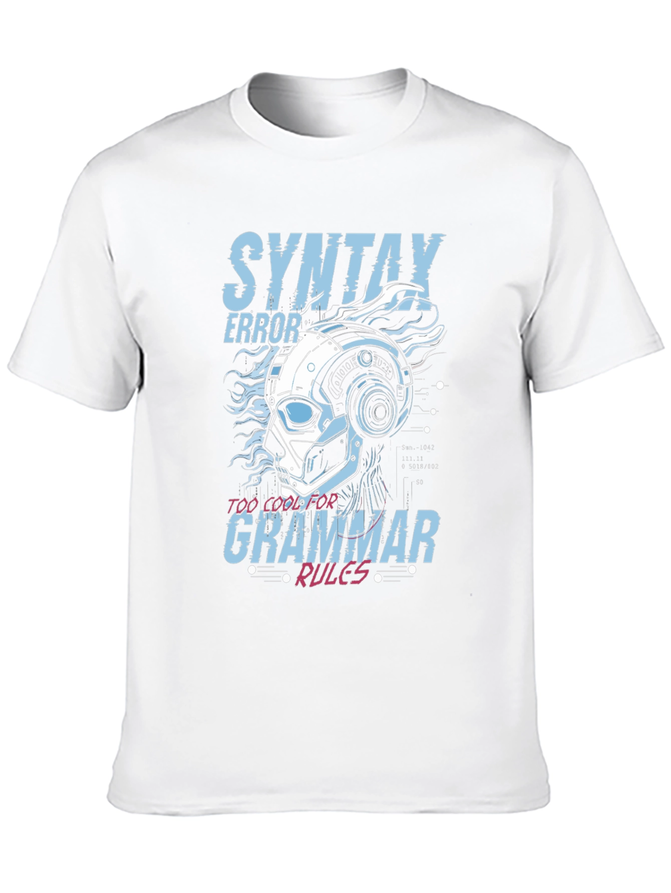 Syntax Error Grammar Rules Graphic T-Shirt
