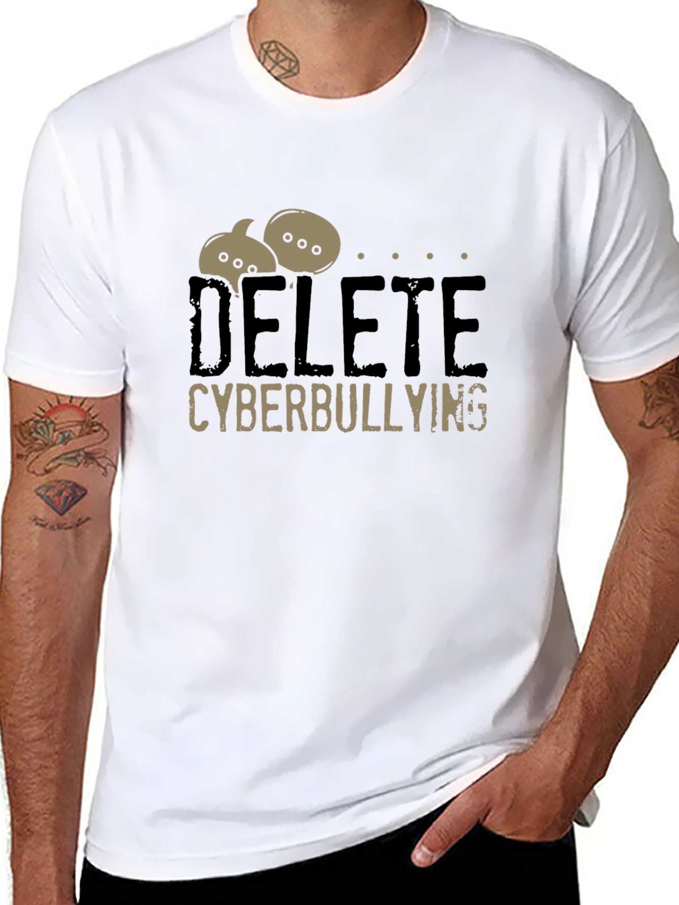 Delete Cyberbullying T-Shirt