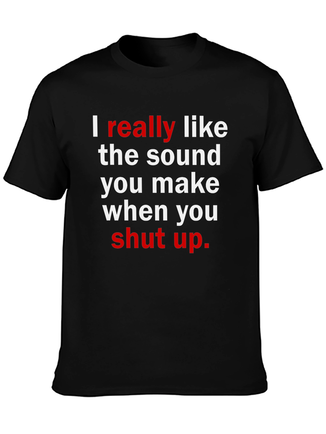 Funny Sarcastic Graphic T-Shirt: I Really Like the Sound