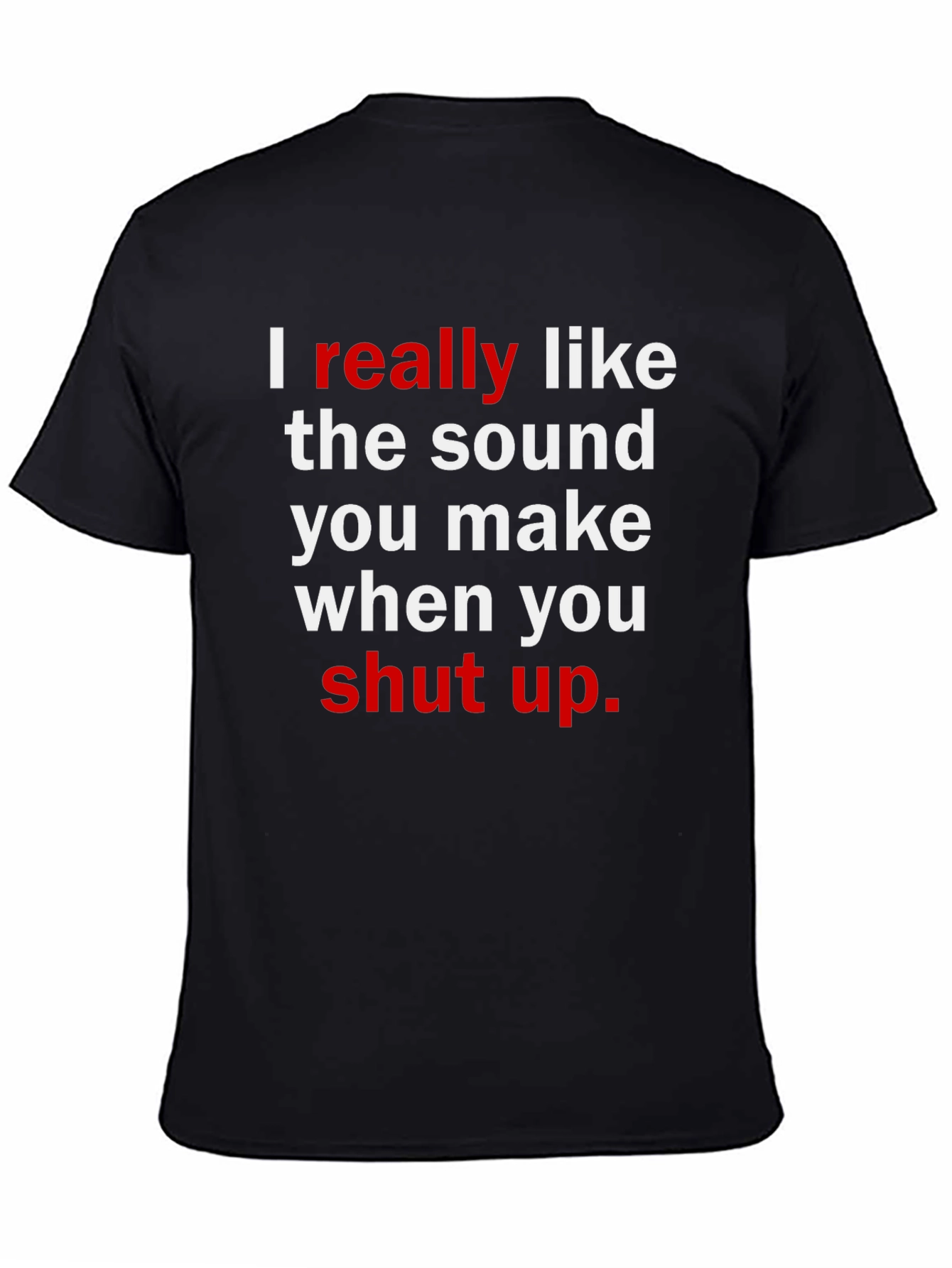 Funny Sarcastic Graphic T-Shirt: I Really Like the Sound