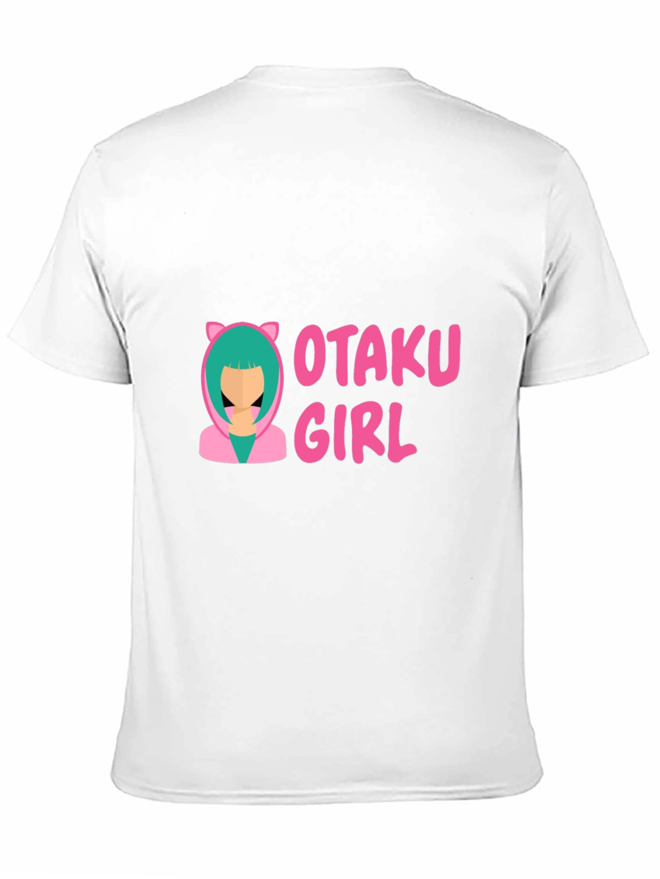 Otaku Girl Graphic Tee - Anime Lovers T-Shirt