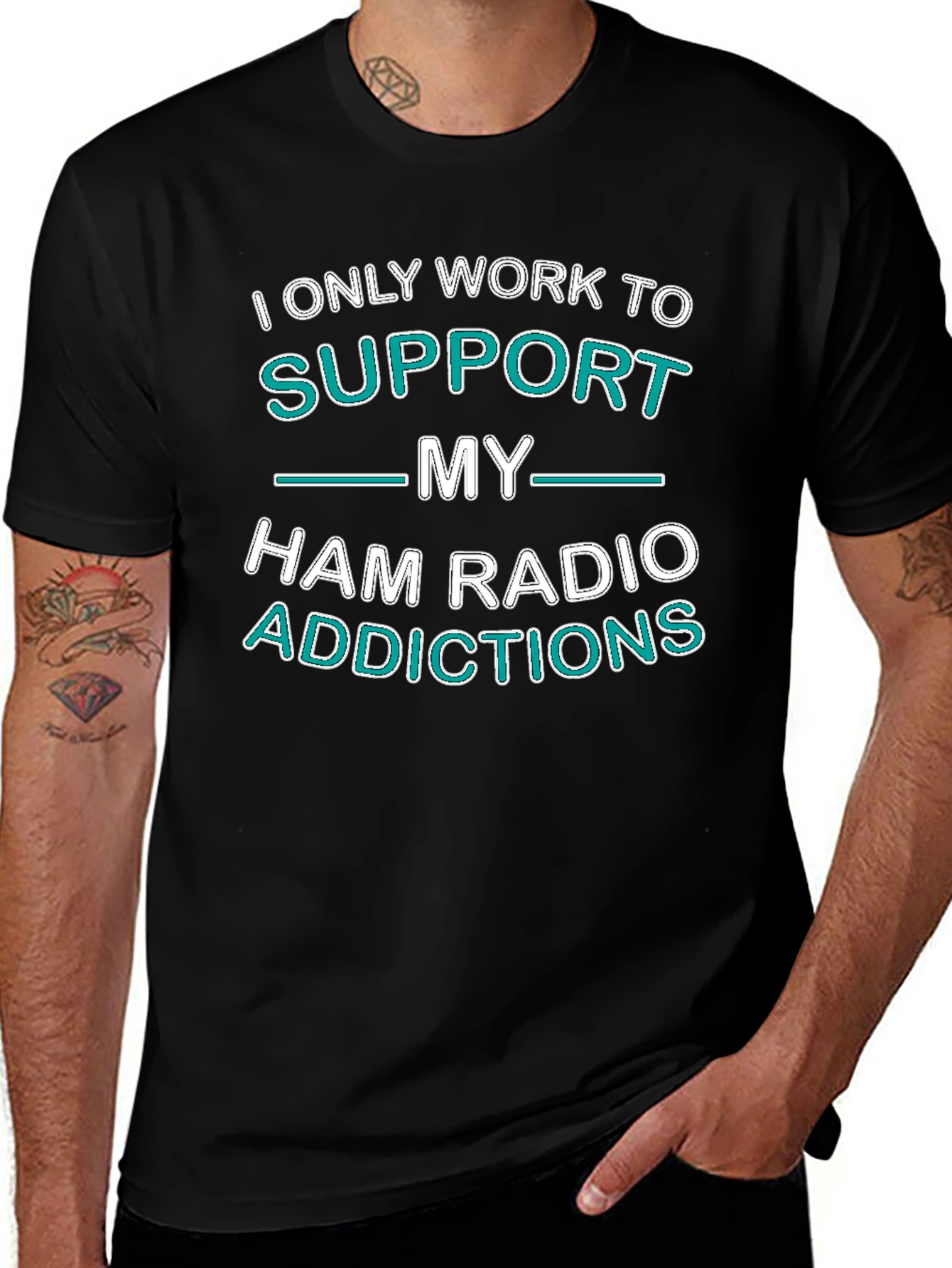 Ham Radio Addictions T-Shirt