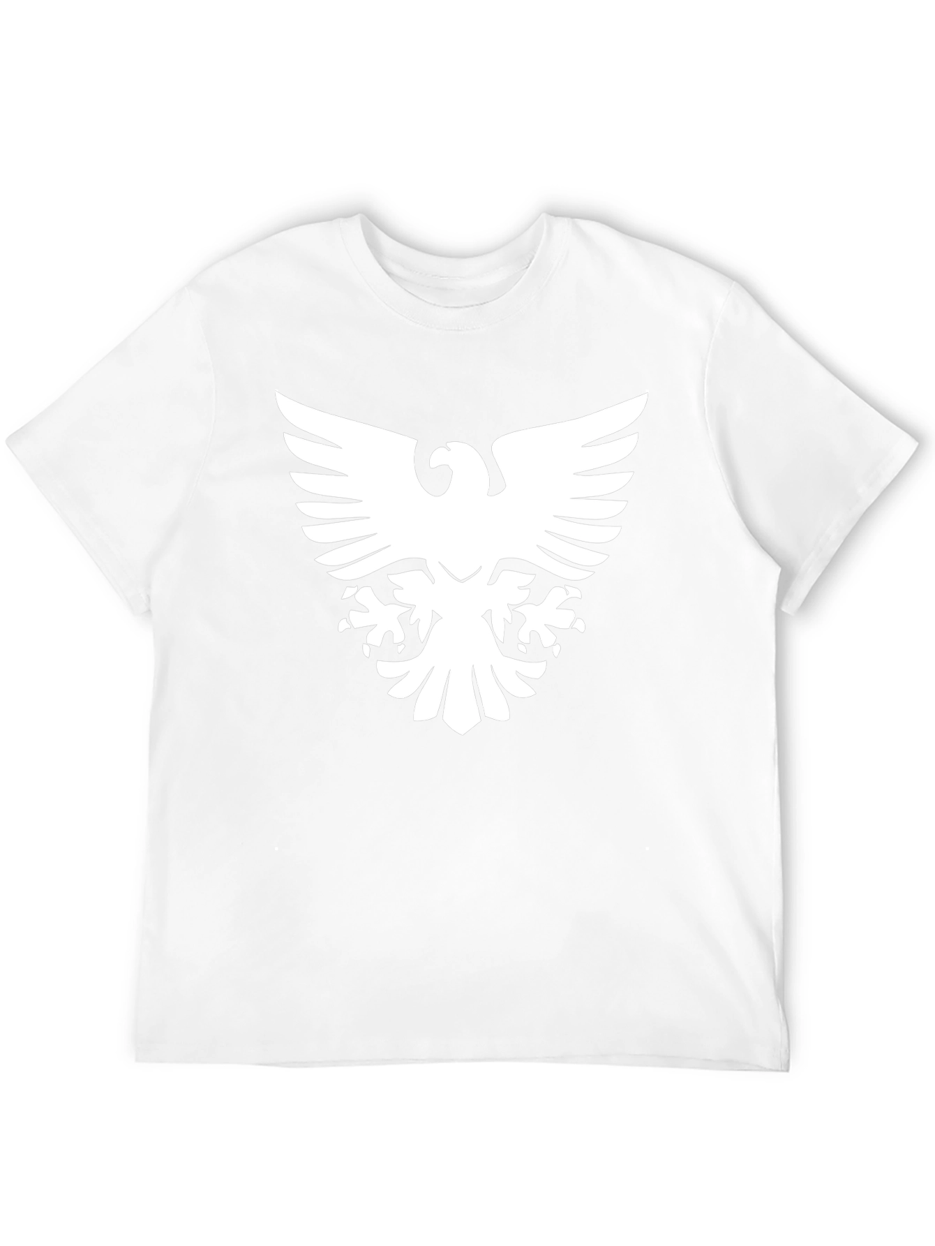 Black T-Shirt with Bold Eagle Graphic