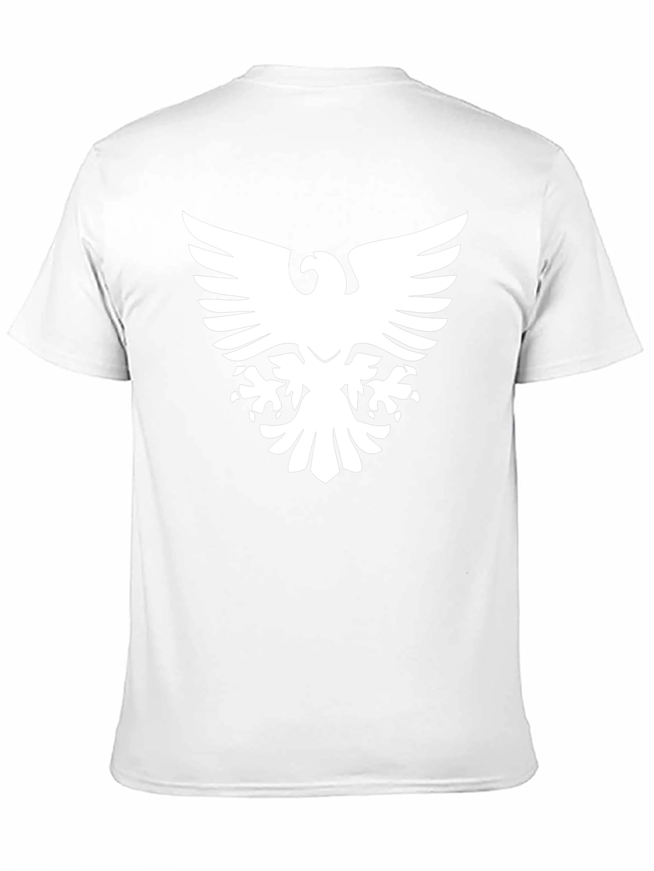 Black T-Shirt with Bold Eagle Graphic