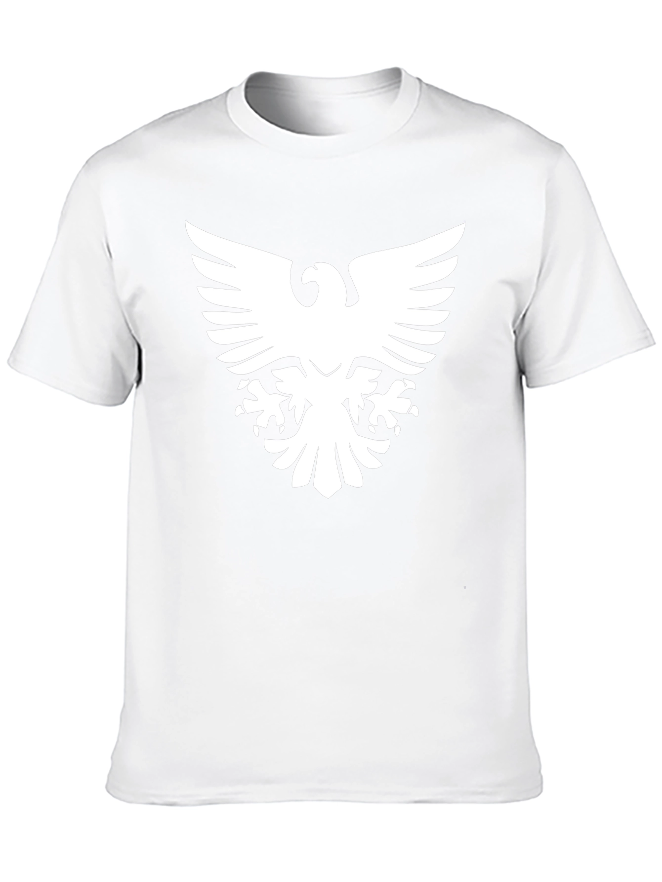 Black T-Shirt with Bold Eagle Graphic