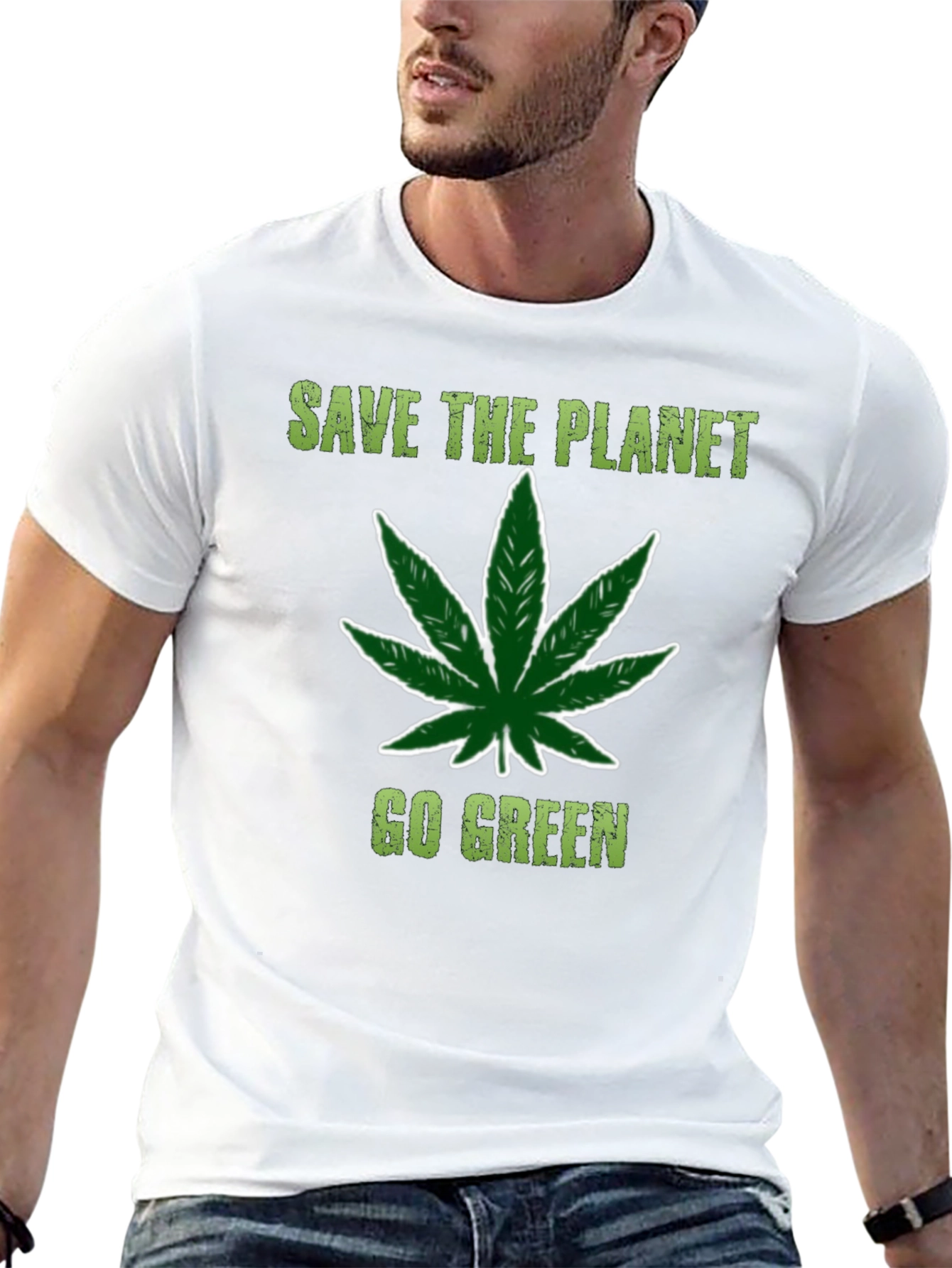 Save the Planet Go Green T-Shirt