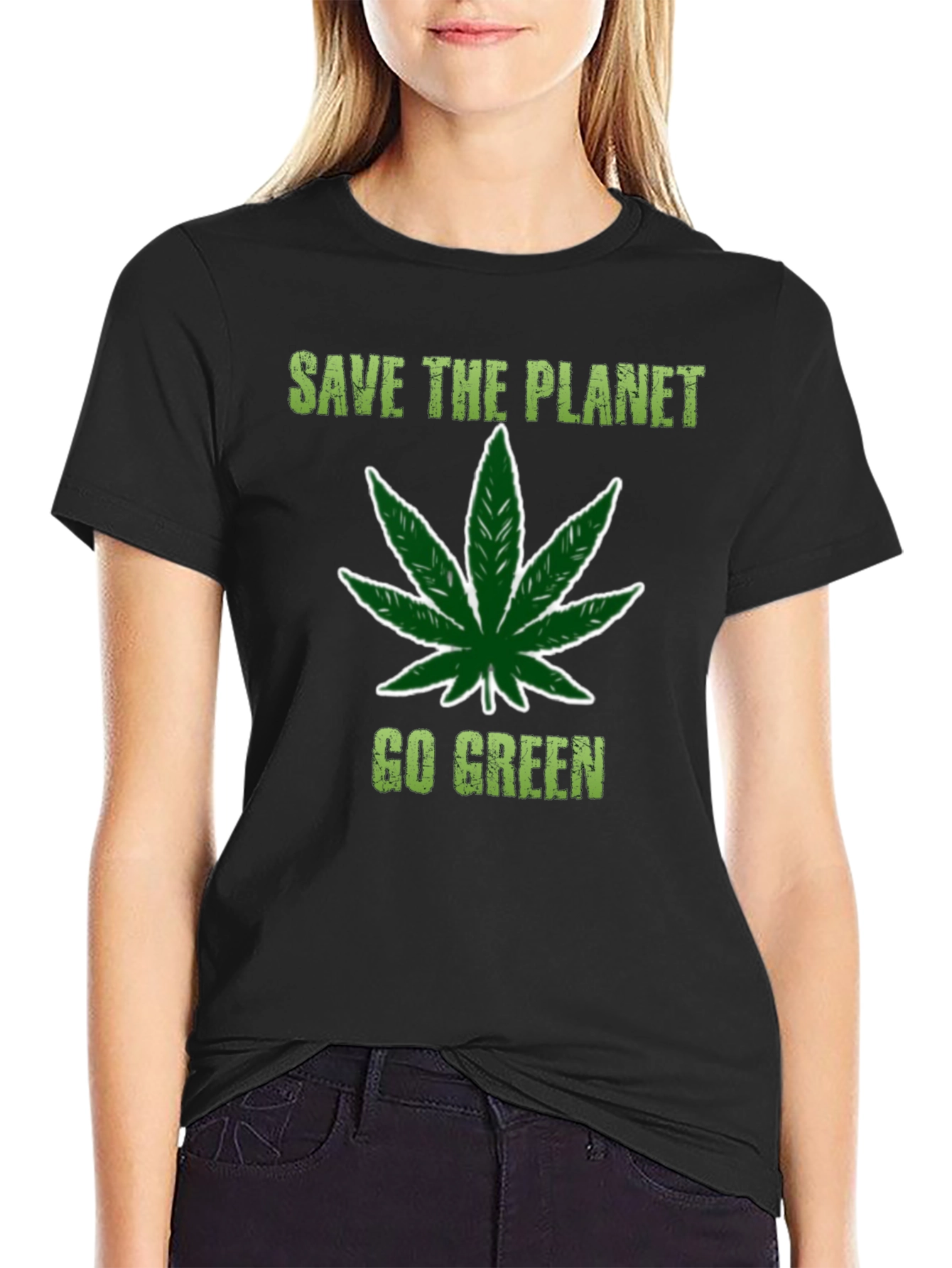 Save the Planet Go Green T-Shirt