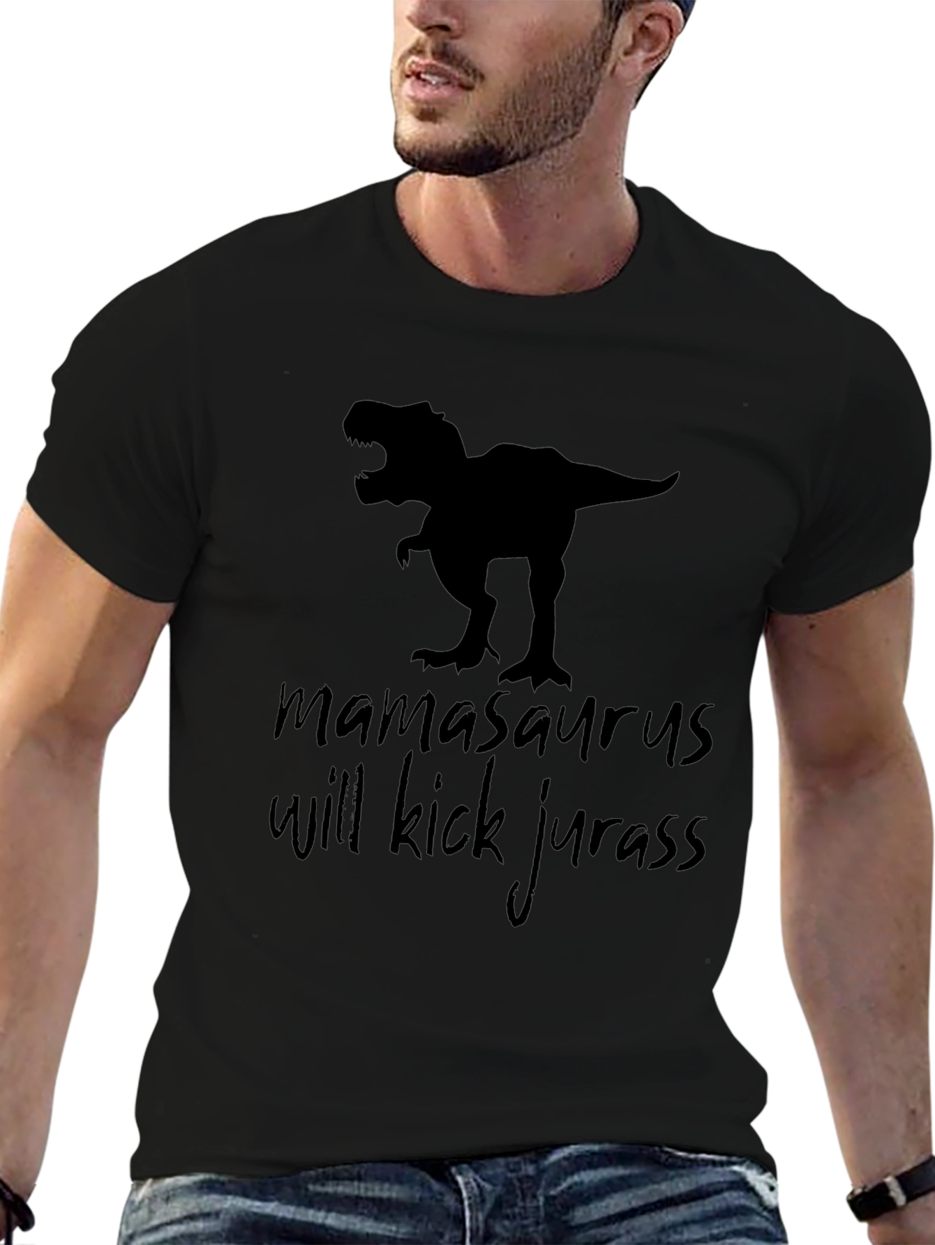 Mamasaurus Will Kick Jurass Graphic Tee