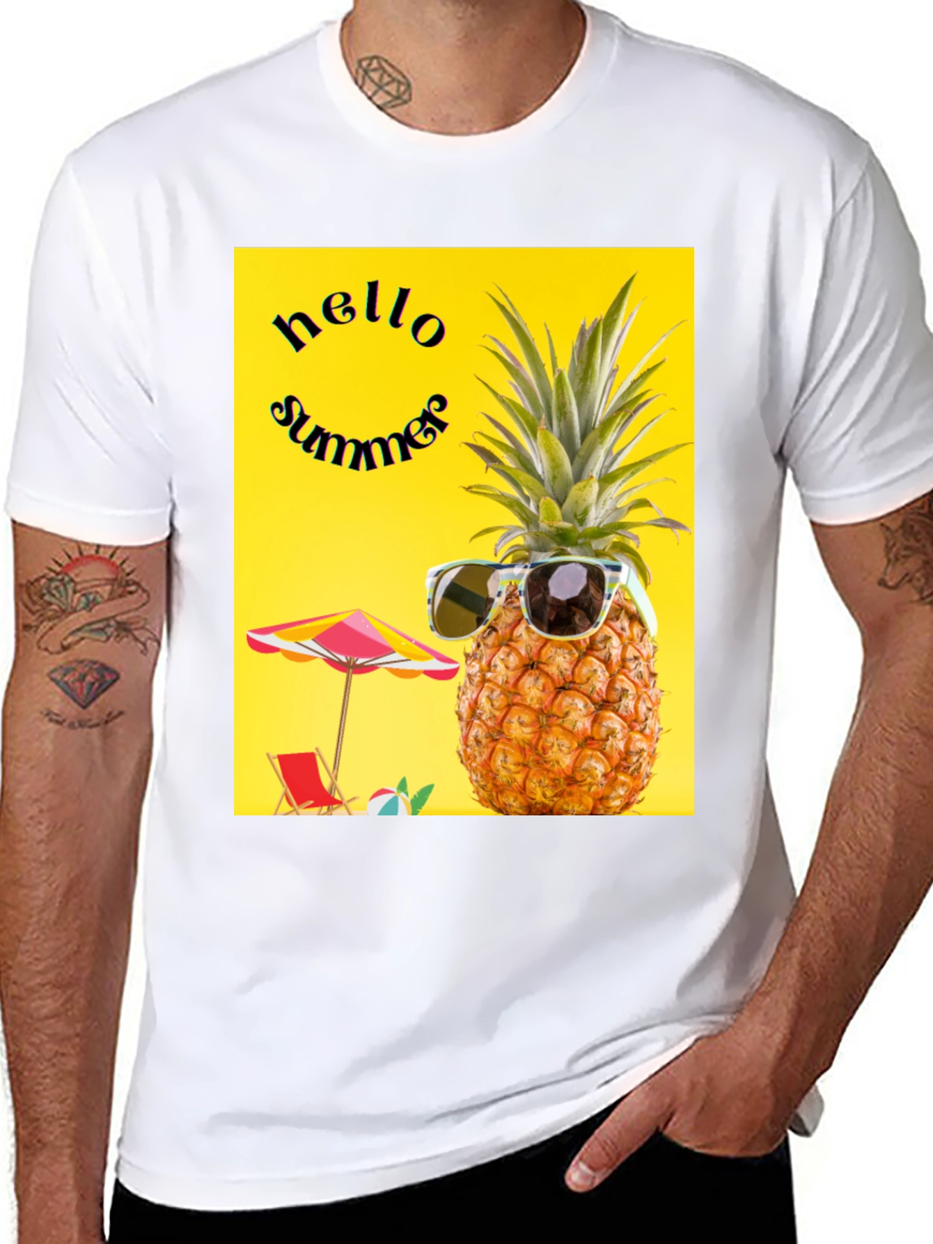 Hello Summer Pineapple T-Shirt