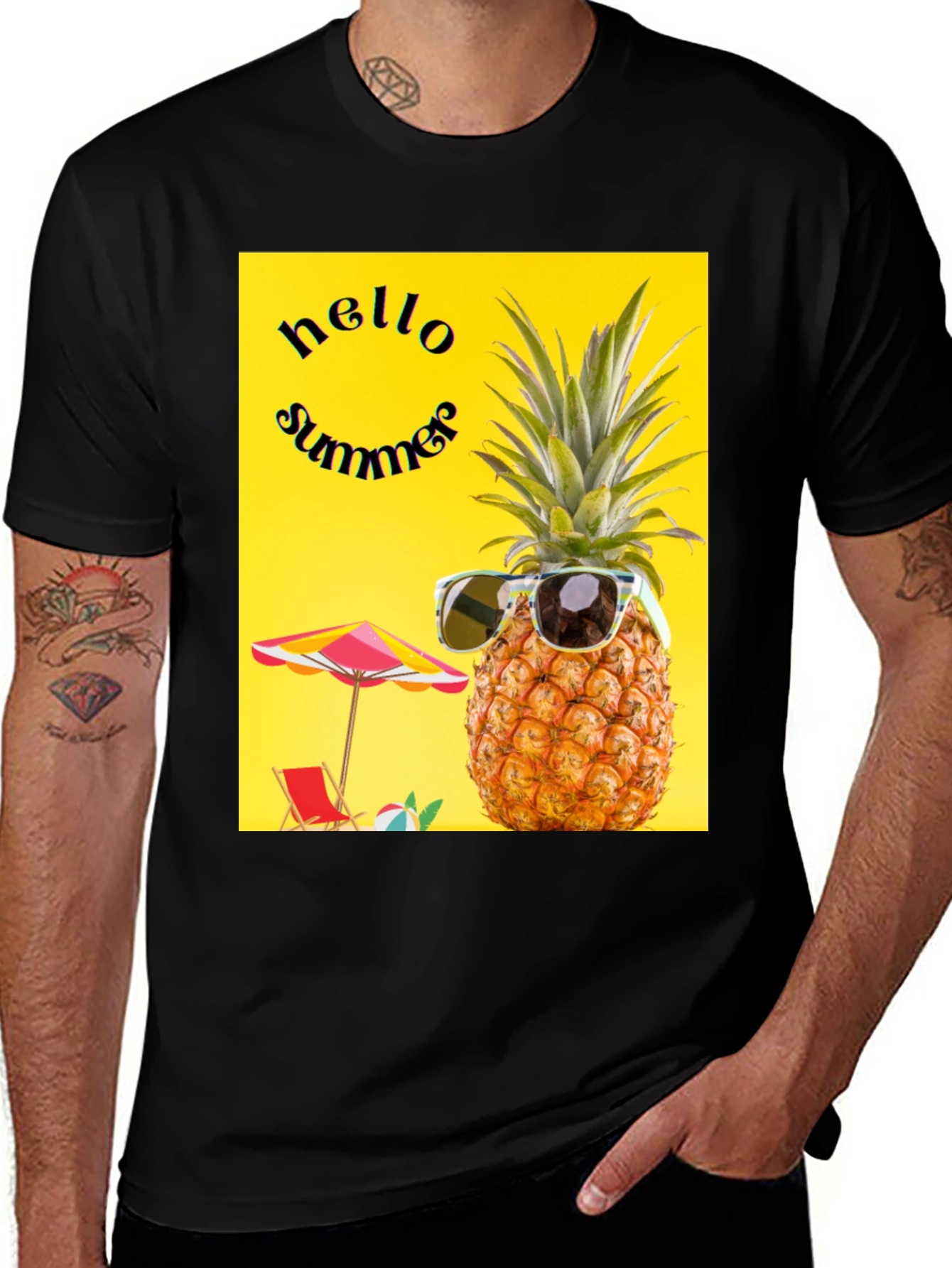 Hello Summer Pineapple T-Shirt