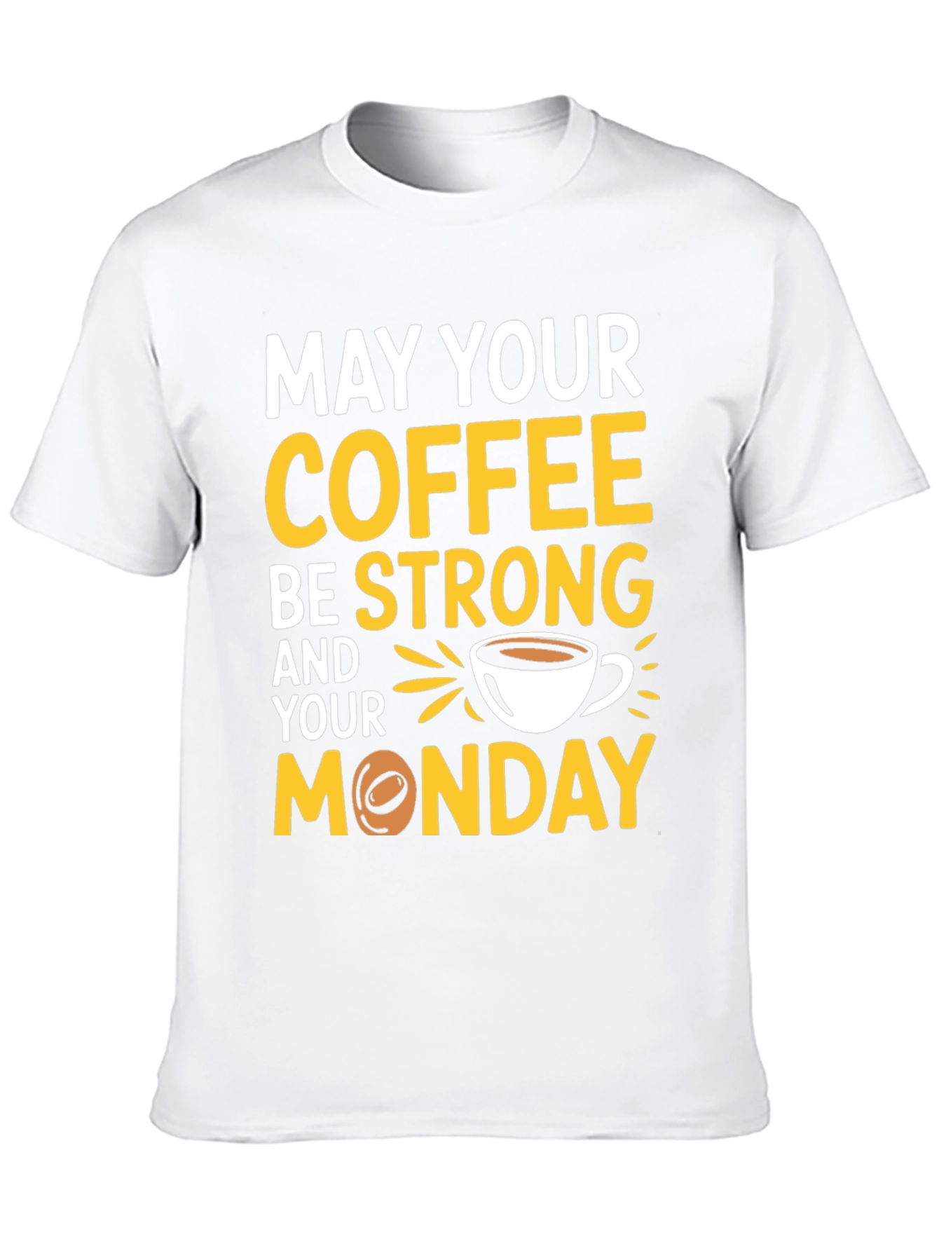 Funny Coffee Monday Graphic T-Shirt