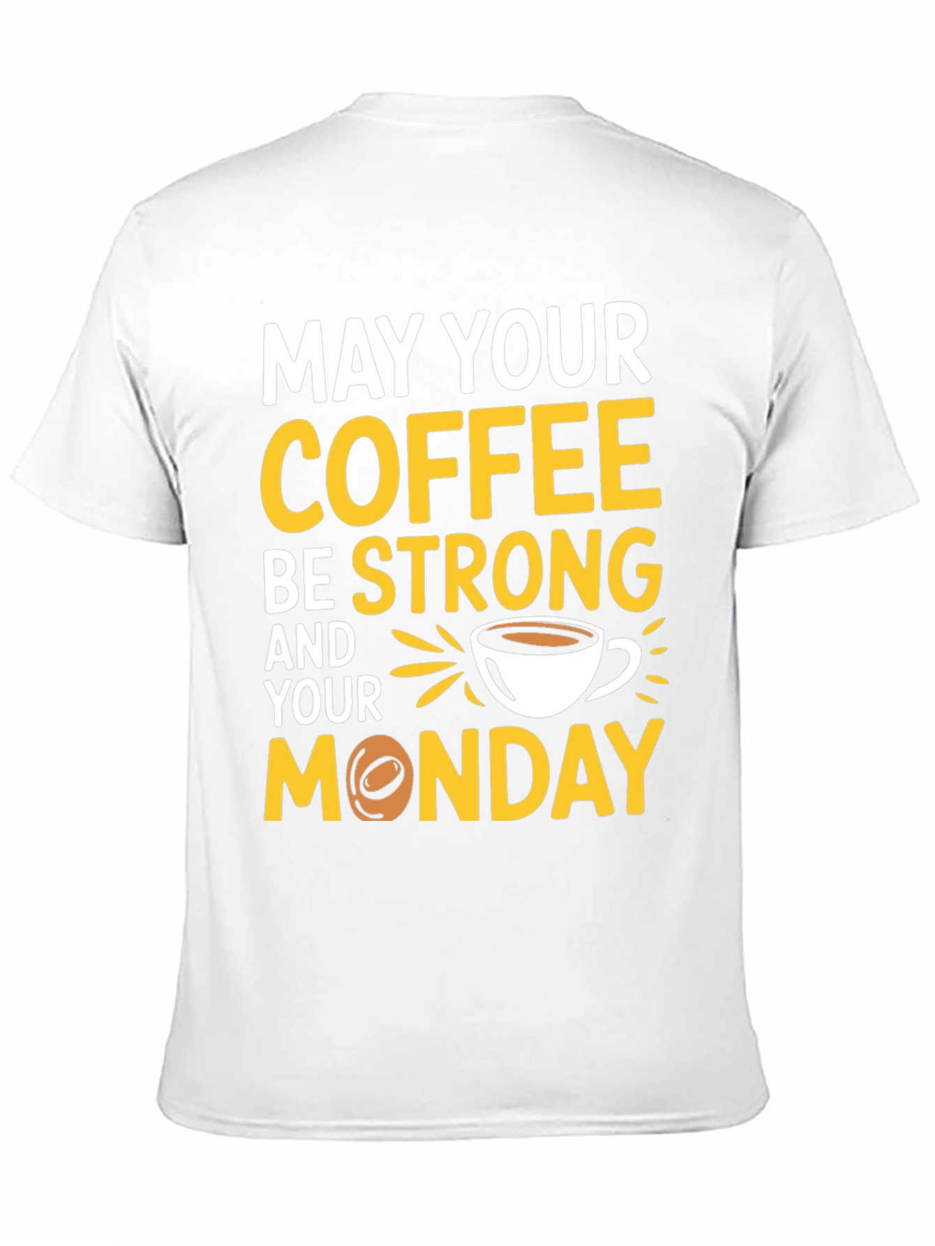 Funny Coffee Monday Graphic T-Shirt