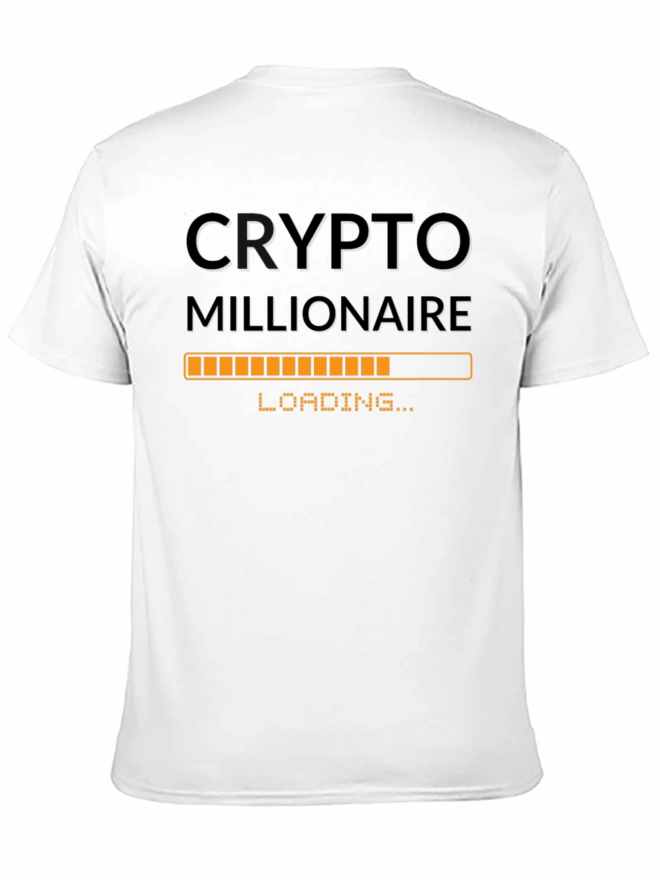 Crypto Millionaire Loading T-Shirt - Black