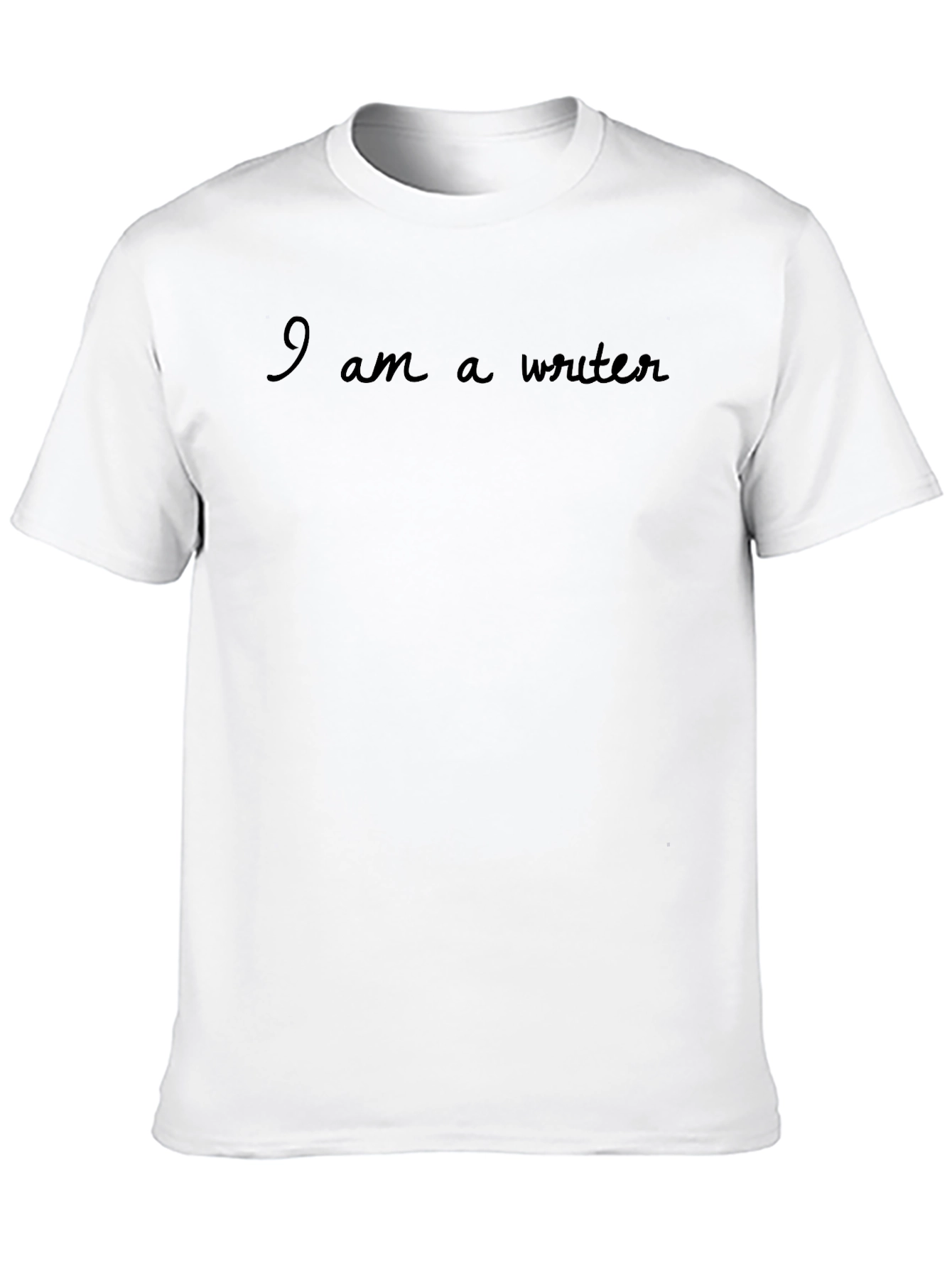 I am a Writer Black T-Shirt